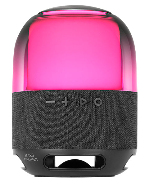 Haut-parleurs bluetooth portables Mars Gaming MSFLOW Noir 15 W 4 W