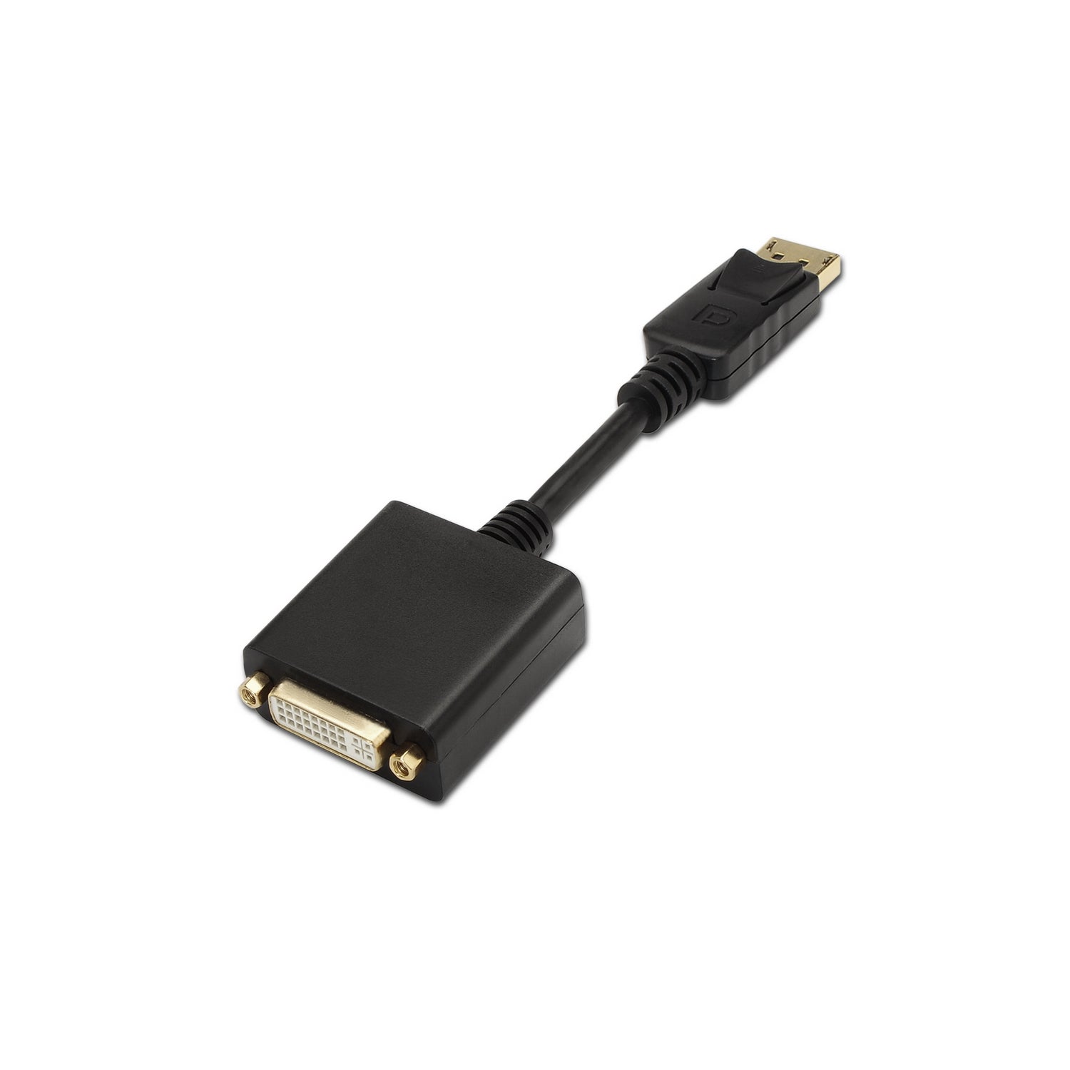 Adaptateur DisplayPort vers DVI Aisens Noir 15 cm