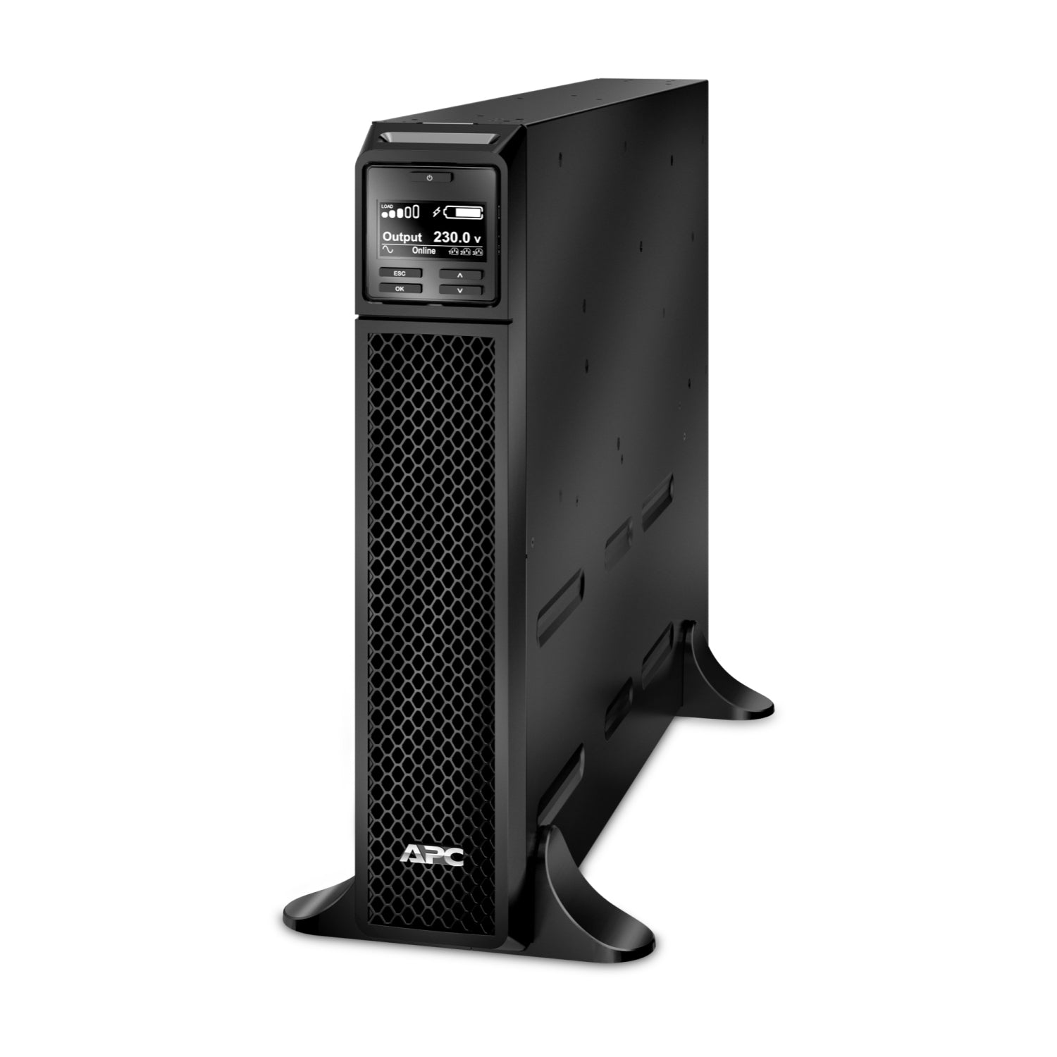 APC Smart-UPS SRT 1000VA - Onduleur (montable sur rack / externe) - CA 230 V - 1000 Watt - 1000 VA - RS-232, USB - connecteurs de sortie : 6 - PFC - noir