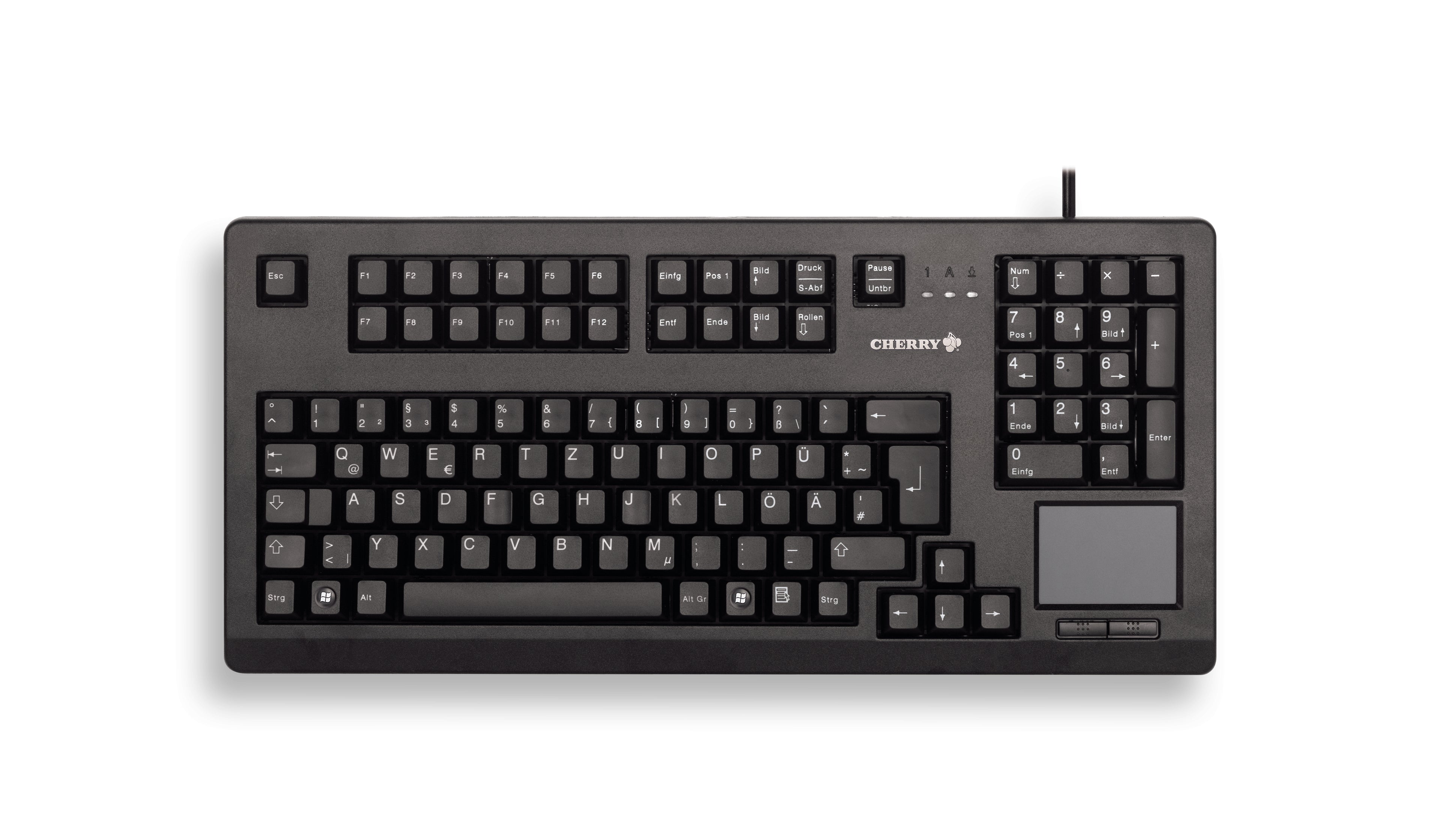 CHERRY TouchBoard G80-11900 - Clavier - USB - Français - noir