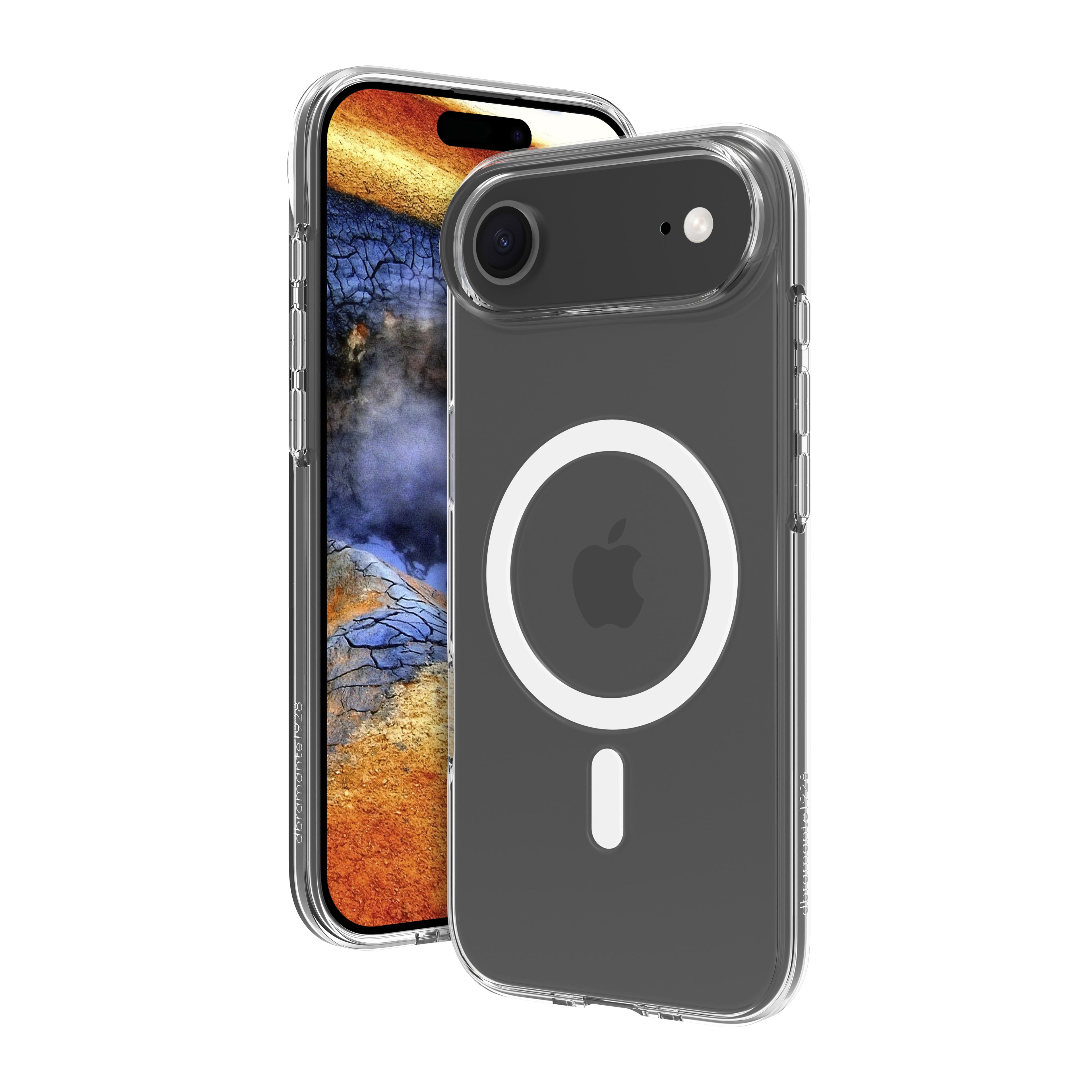 dbramante1928 Greenland Pro - Coque de protection pour téléphone portable - compatibilité avec MagSafe - plastique - clair - pour Apple iPhone Air