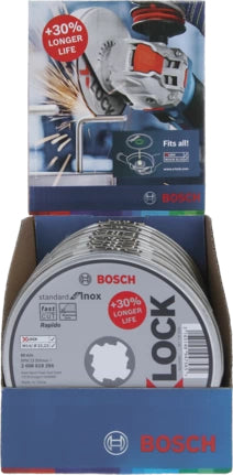 Disque de coupe BOSCH X-Lock Standard 2608619266 Ø 11,5 cm (10 Unités)
