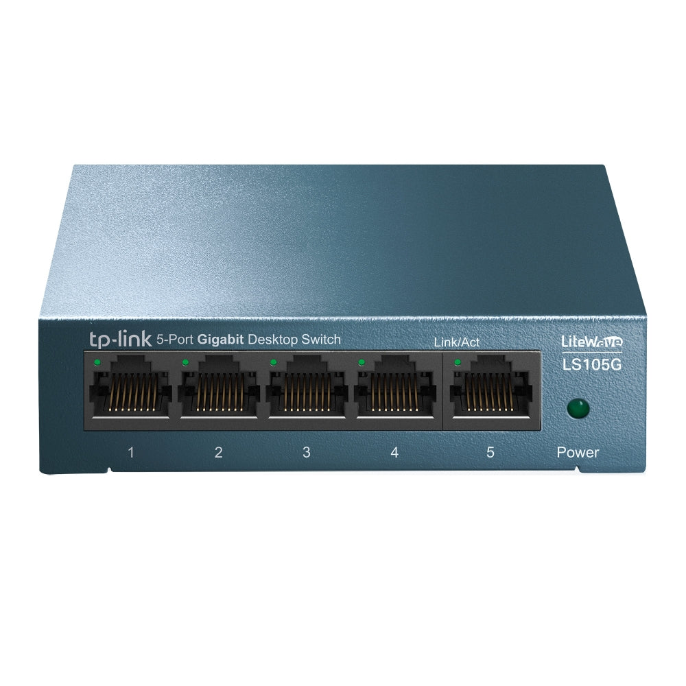TP-Link LiteWave LS105G - Commutateur - non géré - 5 x 10/100/1000 - de bureau - AC 220 V