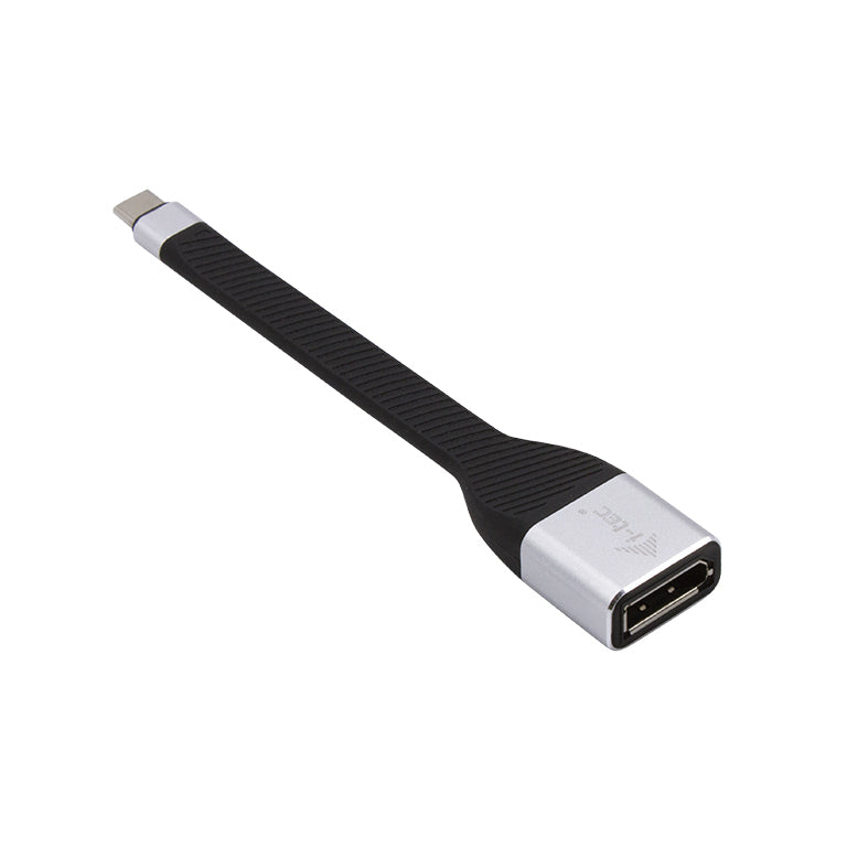 Adaptateur USB-C vers DisplayPort i-Tec C31FLATDP60HZ Noir