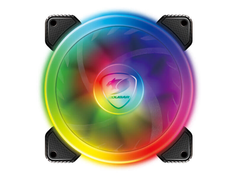 Ventilateur de boitier Cougar Vortex SPB RGB 12cm (Noir)