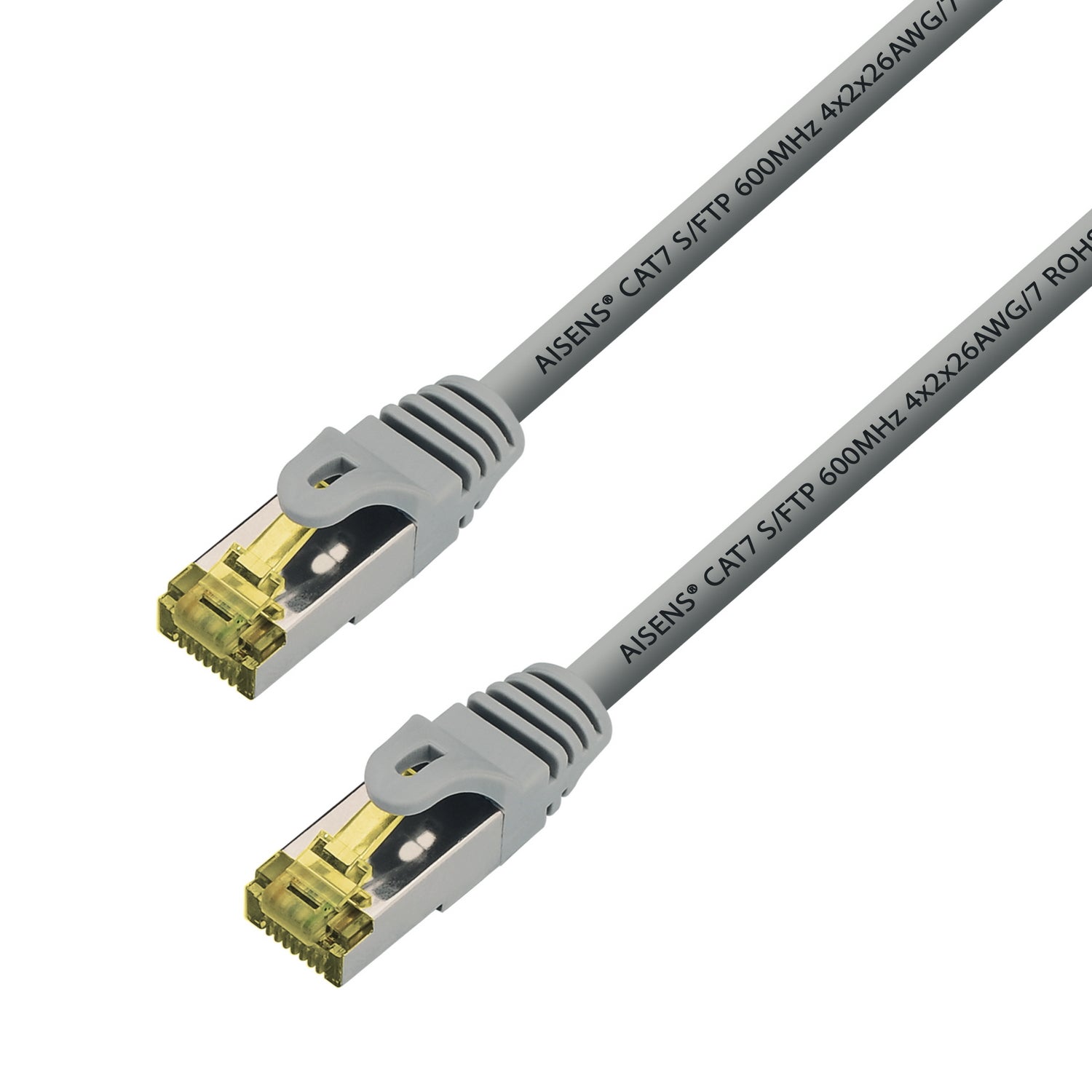 Câble Réseau Rigide UTP 6ème Catégorie Aisens A146-0338 Gris 10 m