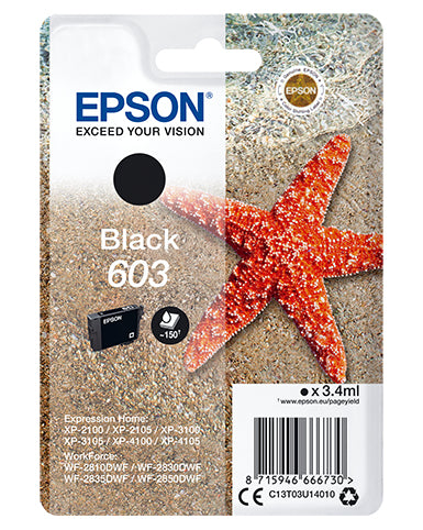 Cartouche d'encre originale Epson C13T03U14020 Noir