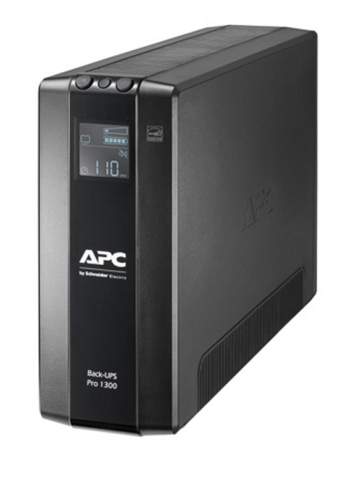 APC Back-UPS Pro BR1300MI - Onduleur - CA 230 V - 780 Watt - 1300 VA - USB - connecteurs de sortie : 8 - noir