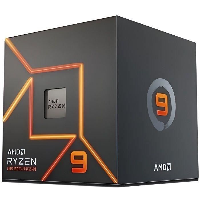 AMD Ryzen 9 7900 - 3.7 GHz - 12 coeurs - 24 filetages - 64 Mo cache - Socket AM5 - Box