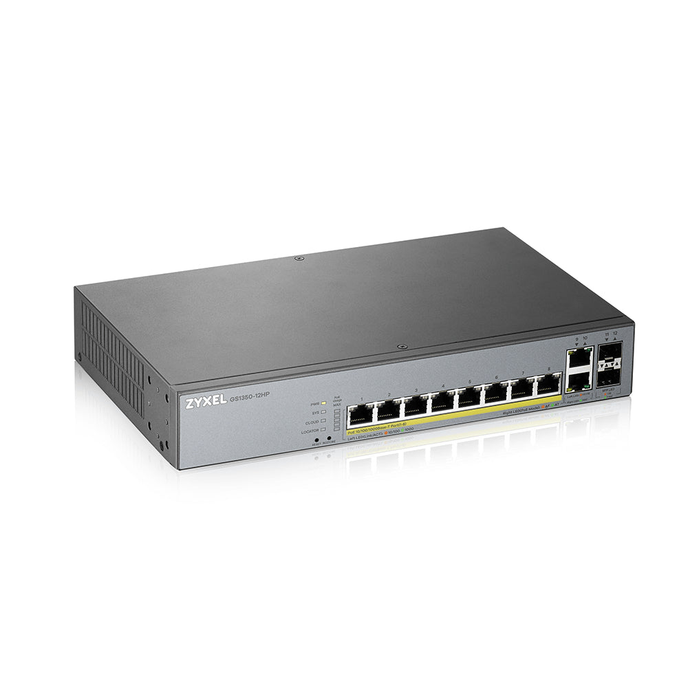 Switch ZyXEL GS1350-12HP-EU0101F 10 Gb 130W