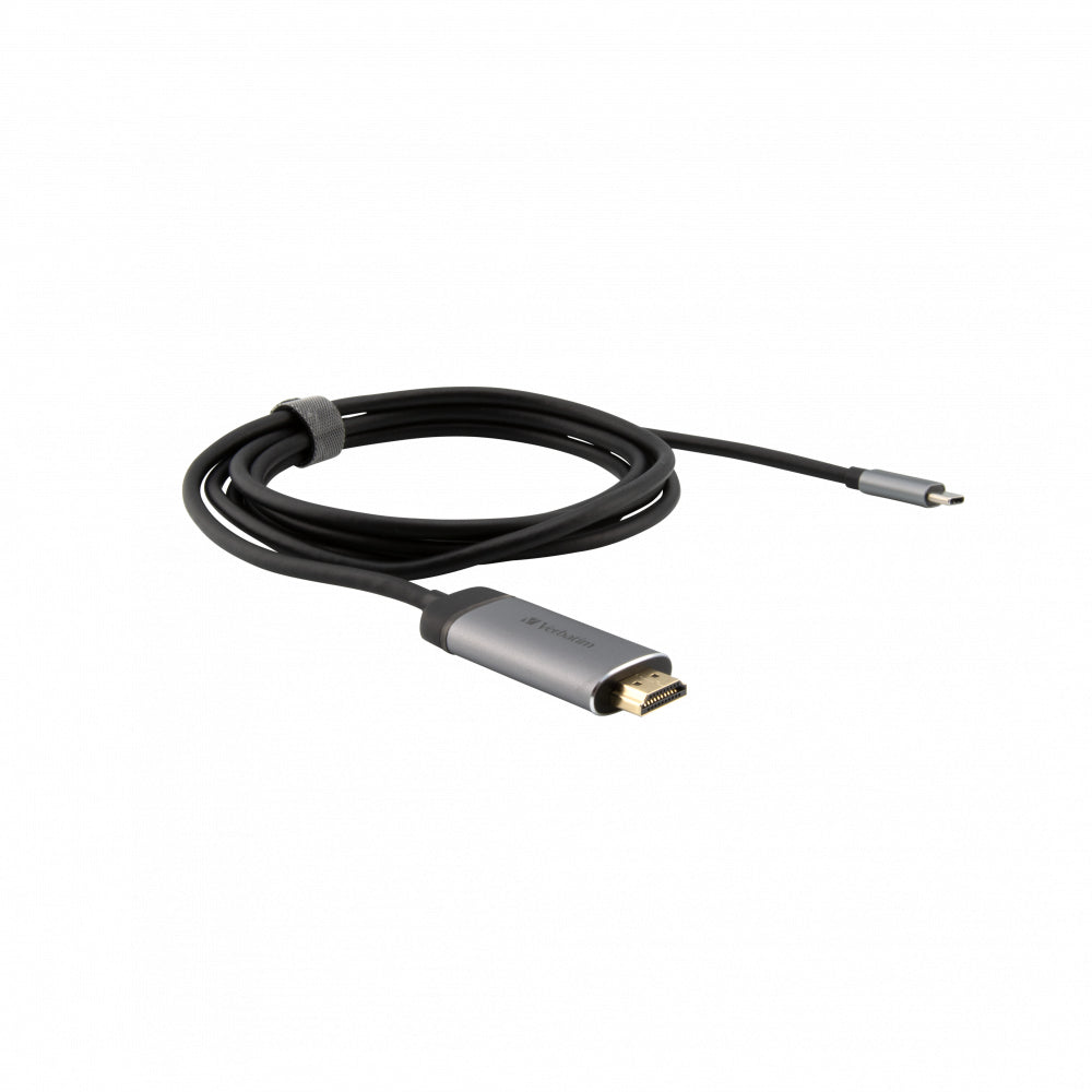 Verbatim - Câble vidéo/audio - 24 pin USB-C mâle pour HDMI mâle - 1.5 m - support 4K