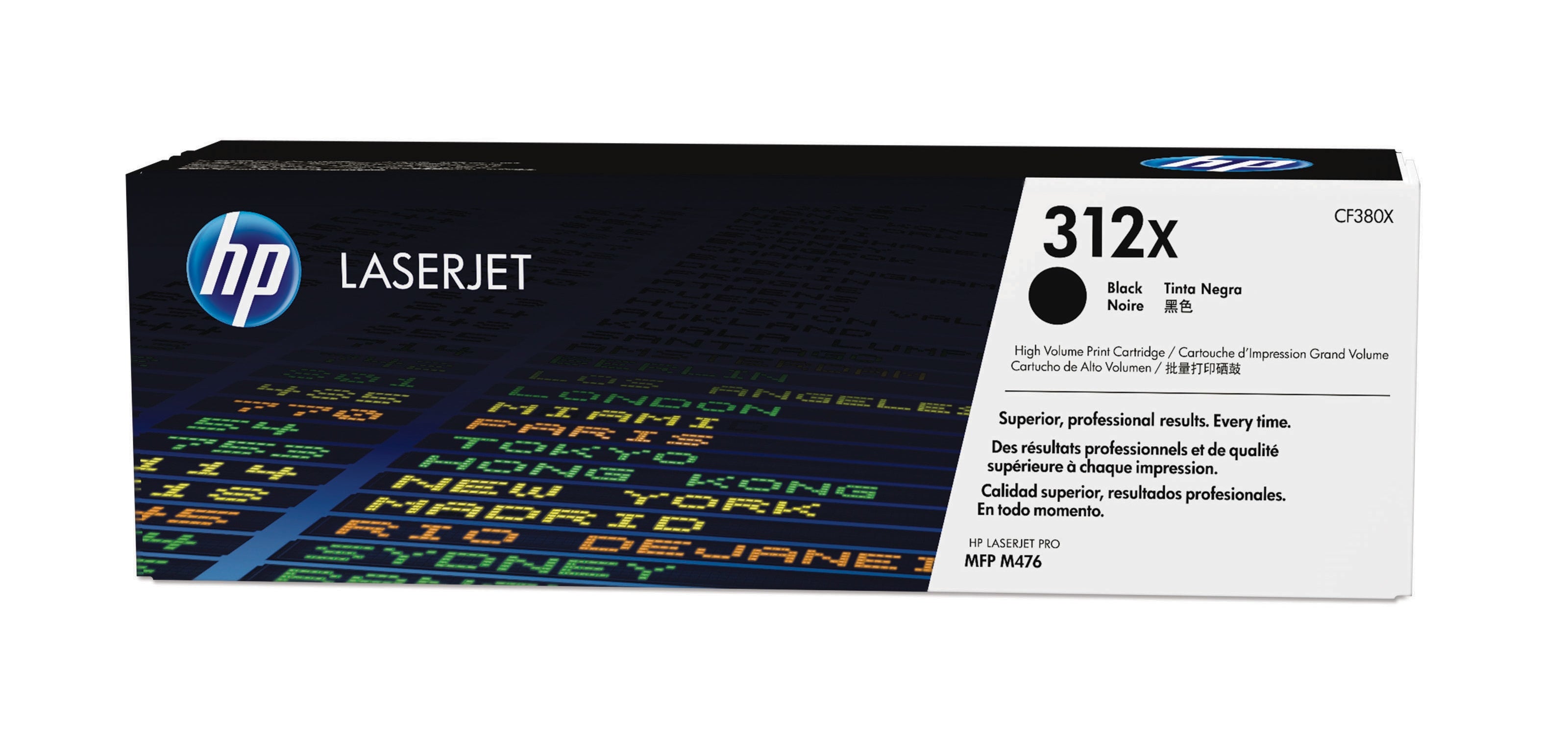 Toner original HP 312X Noir