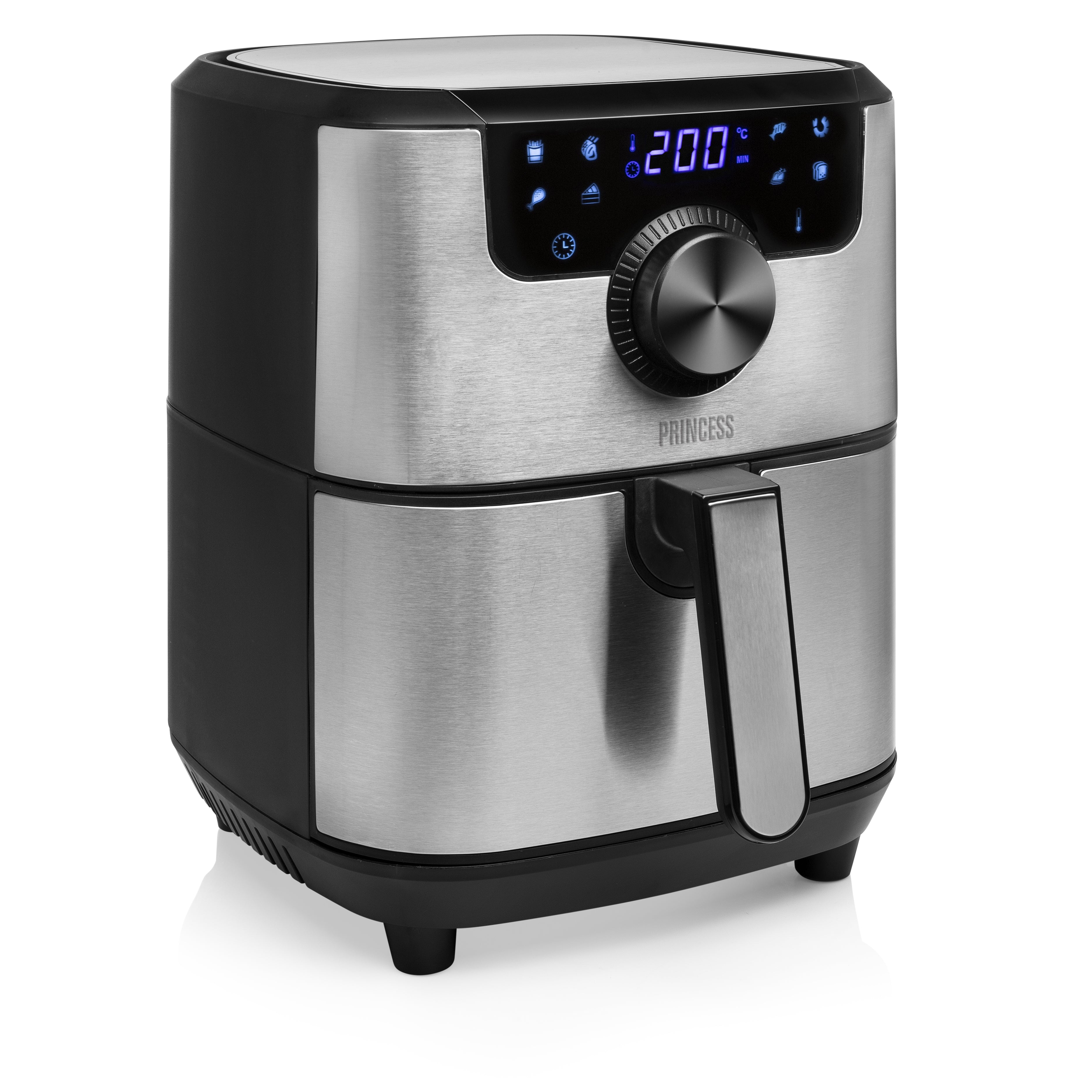 Friteuse à Air Princess 01.182033.01.001 1500 W Noir Argenté 4,5 L