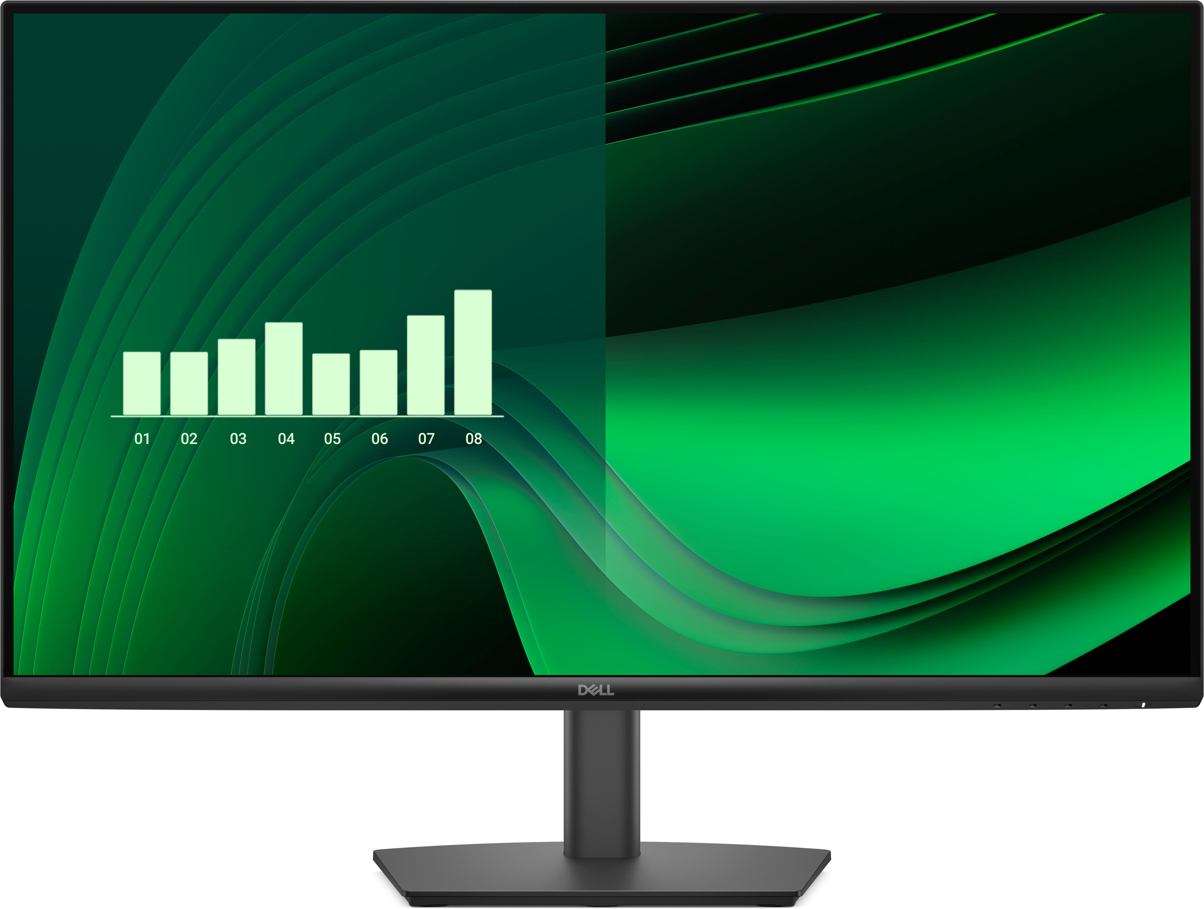 Dell Pro E2725HM - Écran LED - 27" - 1920 x 1080 Full HD (1080p) @ 100 Hz - IPS - 300 cd/m² - 1000:1 - 5 ms - HDMI, VGA, DisplayPort - avec 3 years Basic Hardware Service with Advanced Exchange