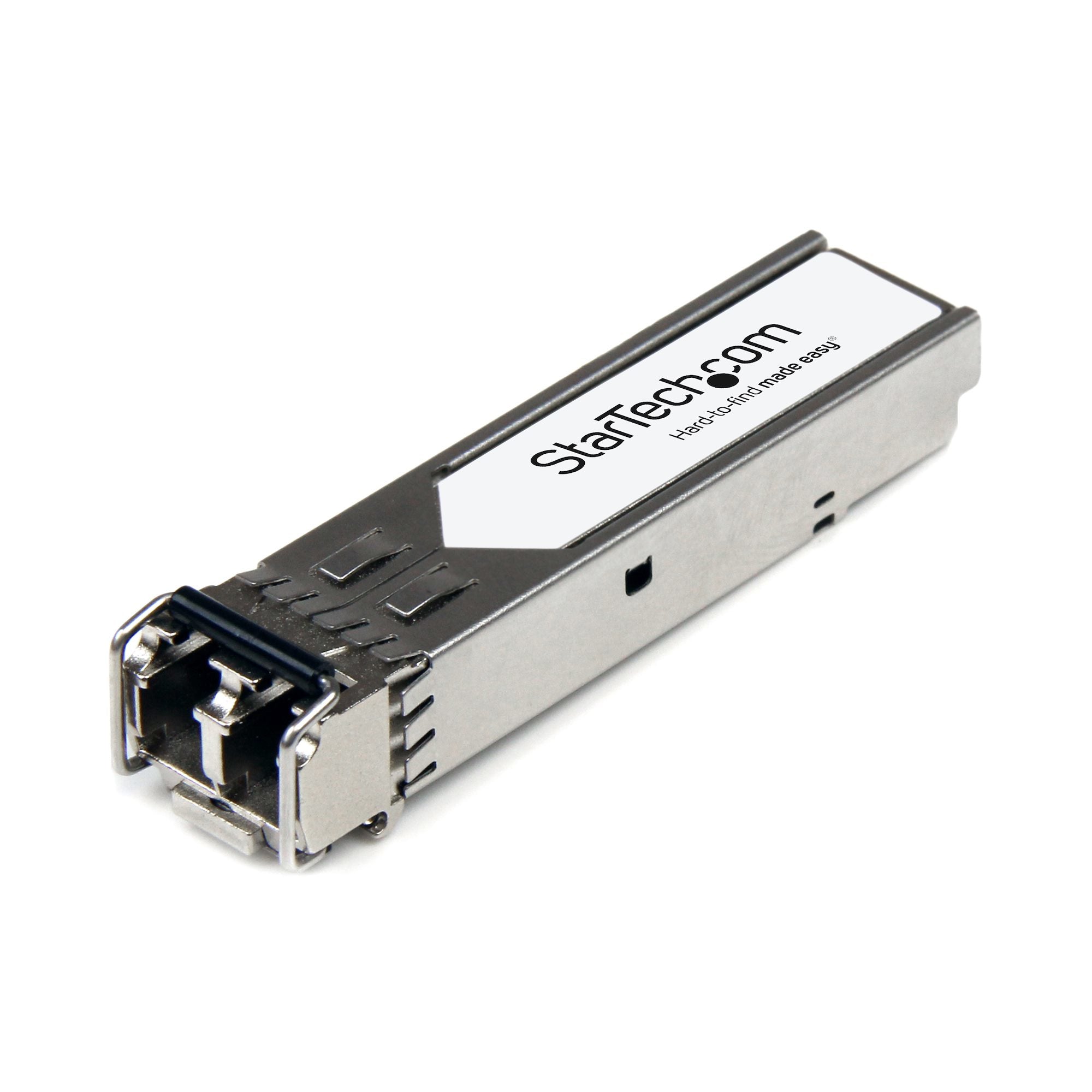 Le JD092B-ST est un module de transceiver SFP+ fibre optique compatible HP JD092B qui a été conçu, programmé et testé pour fonctionner avec des commutateurs et des routeurs de marque HP®. Il vous assure une connectivité de 10 GbE par câble en fibre optiqu