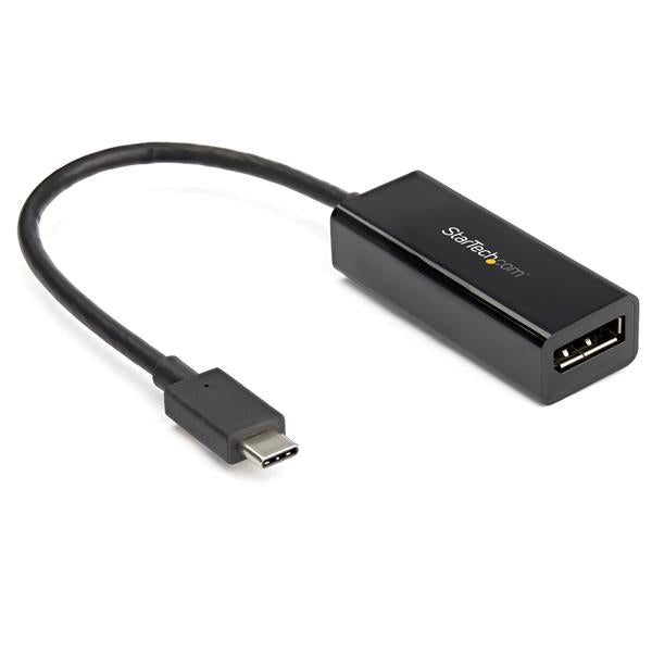 StarTech.com Adaptateur USB C vers DisplayPort, 8K/5K/4K USB Type C vers DP 1.4 Convertisseur vidéo en mode alternatif, HBR3/DSC/HDR, 8K 60Hz, Adaptateur d'affichage pour moniteur DisplayPort 1.4 compatible Thunderbolt 3 - Adaptateur 8K USB-C vers DP (CDP