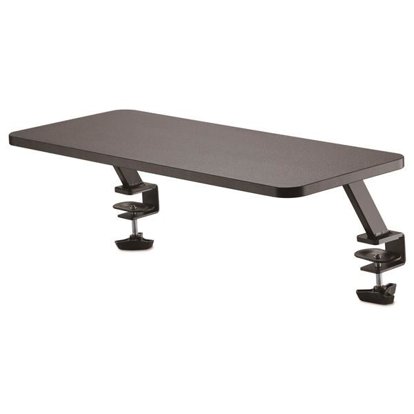 Avec ce rehausseur d''écran, optimisez l''espace de votre bureau et élevez votre écran pour un visionnage plus confortable. Il se fixe facilement à votre bureau à l''aide d''une pince, vous laissant profiter d''un support extra-large avec un encombrement