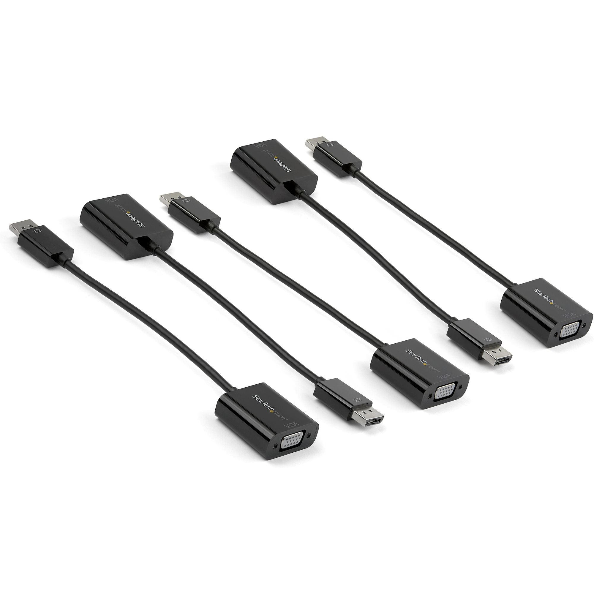 Ce lot de 5adaptateurs DisplayPort vers VGAvous permet de connecter votreordinateur équipé d''un portDisplayPortà unmoniteur ouà un vidéoprojecteur VGA et est disponible par lot pour plus d''efficacité.Optimisation de l''efficacitéConçu pour faciliter le