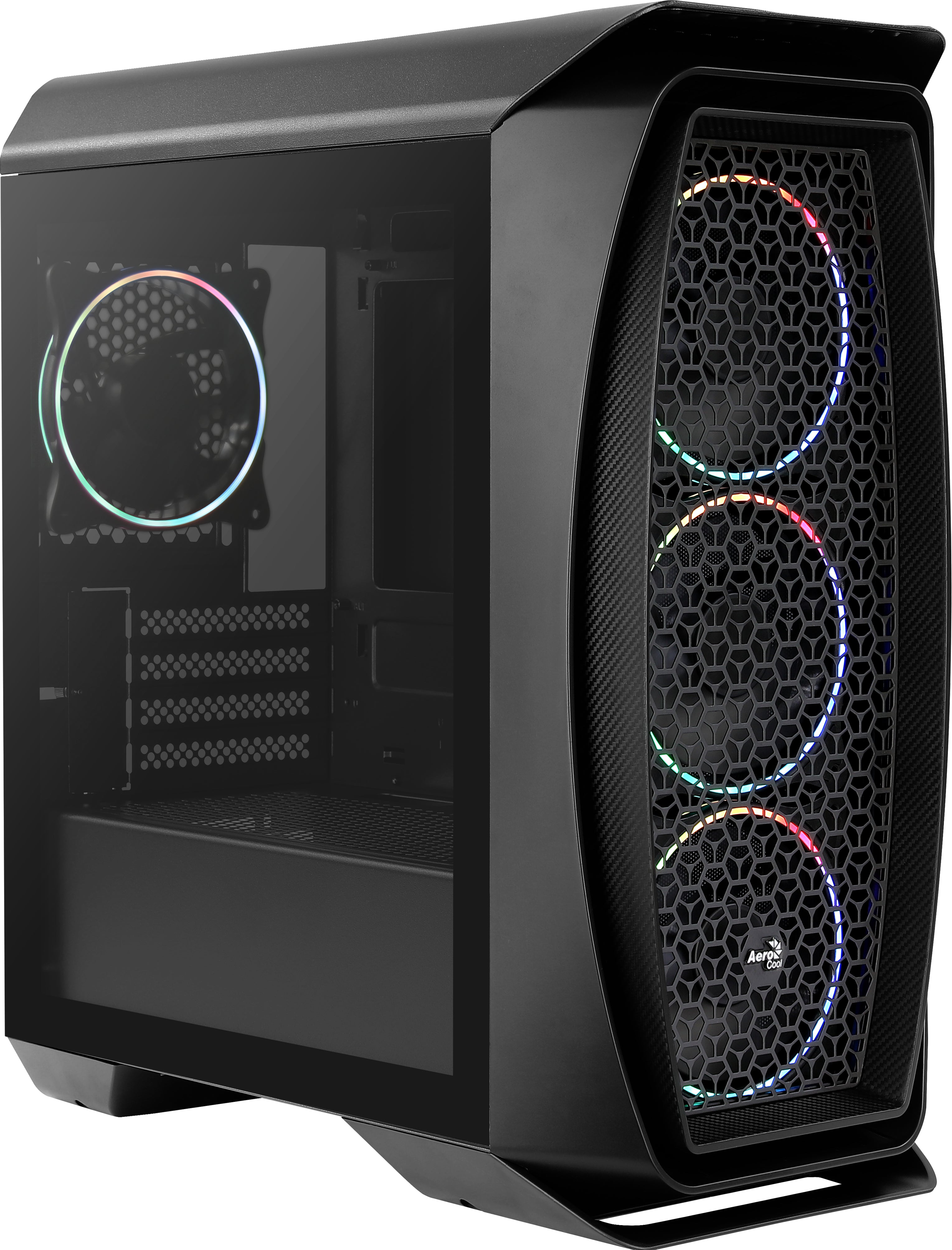 Boitier Mini Tour Micro ATX AeroCool Aero One Mini Eclipse avec panneau vitré (Noir)