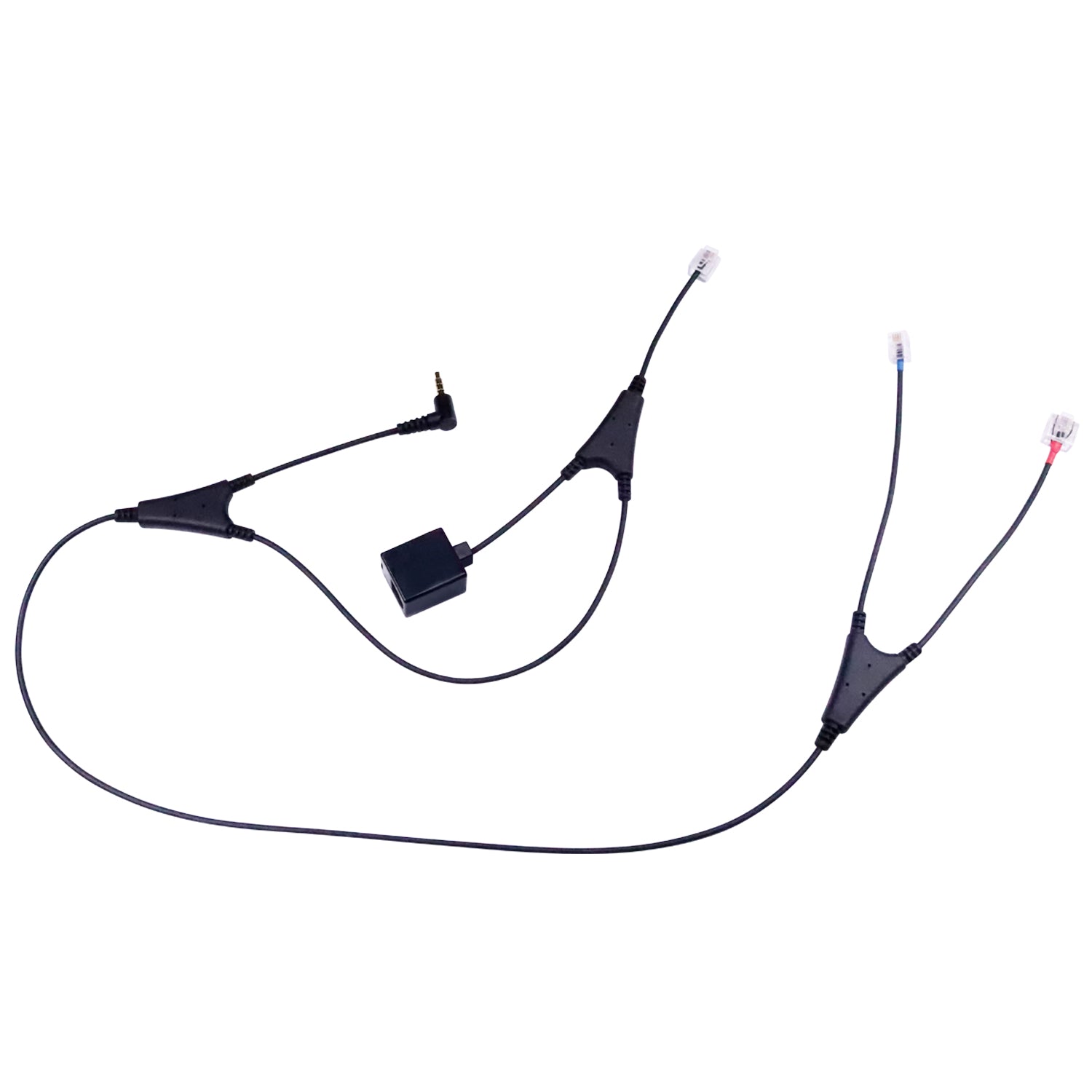 Jabra LINK 14201-37 - Adaptateur pour crochet commutateur électronique pour casque sans fil, téléphone numérique - pour Alcatel-Lucent 8019s DeskPhone, Premium DeskPhones 8029s, 8039s