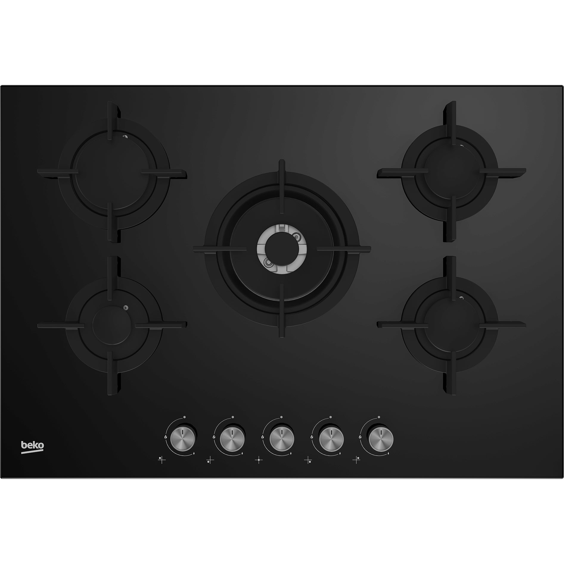 Plaque au gaz BEKO HILW75222SL HILW75222SL 75 cm 1 W (75 CM)