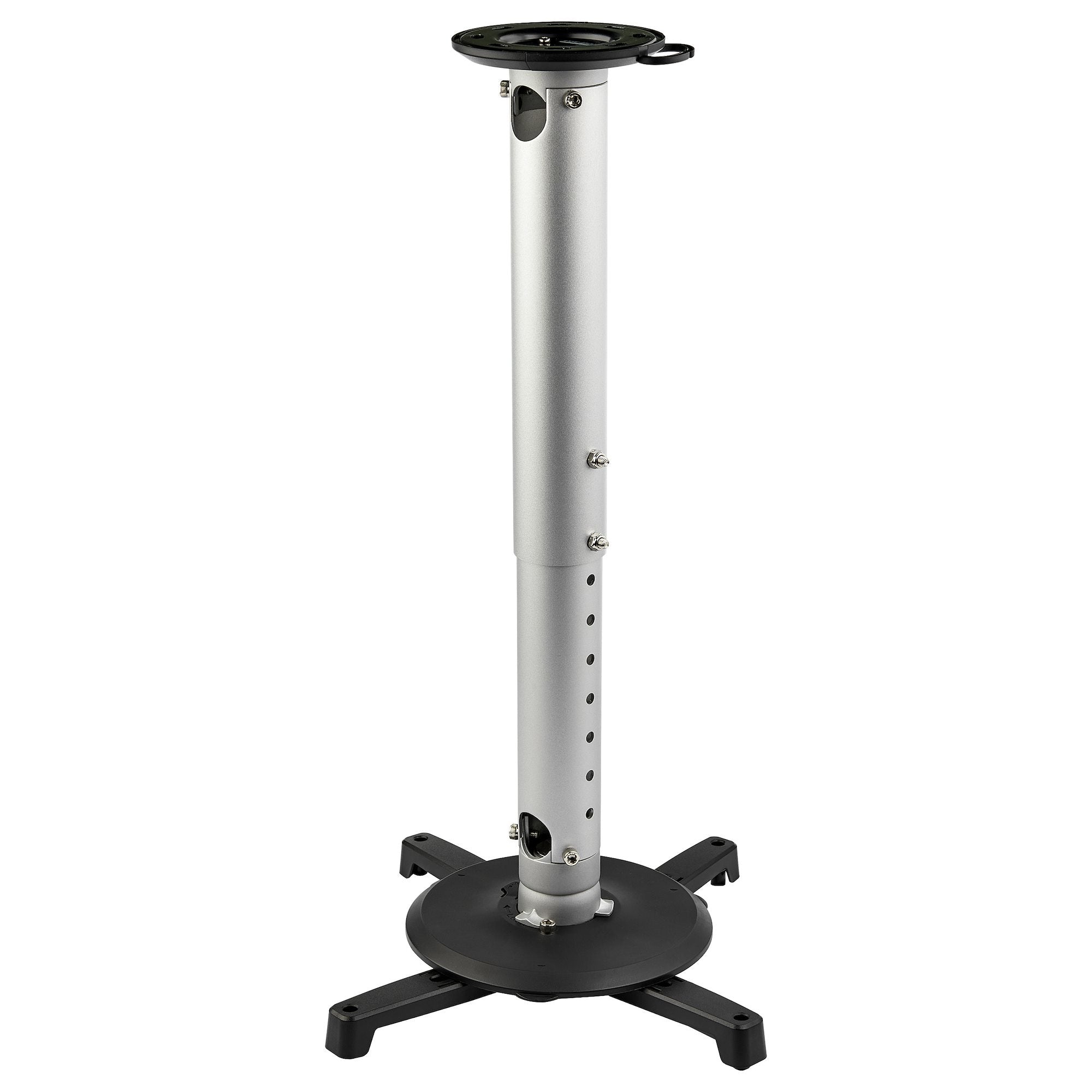 StarTech.com Universal Ceiling Projector Mount, Heavy Duty Height Adjustable/Extendable Pole Mount 5"-22.7" from Ceiling, 33lb (15kg), Tilt/Rotate, Hanging Projector Mount w/ Bracket - Telescopic Pole (PROJCEILMNT2) - Support - pour projecteur - aluminium