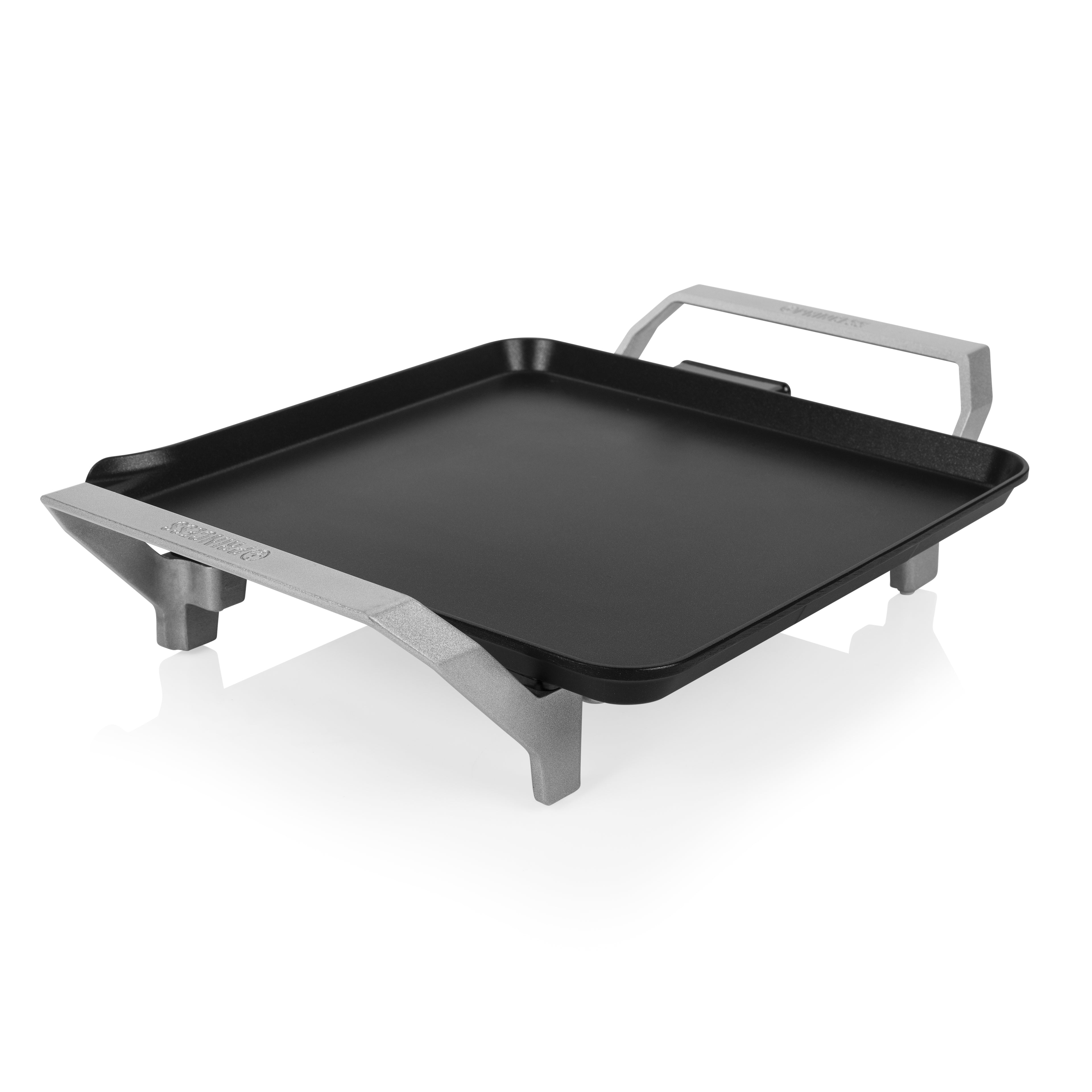 Plancha en Pierre Princess 01.103090.01.001 Blanc Noir Aluminium Plastique