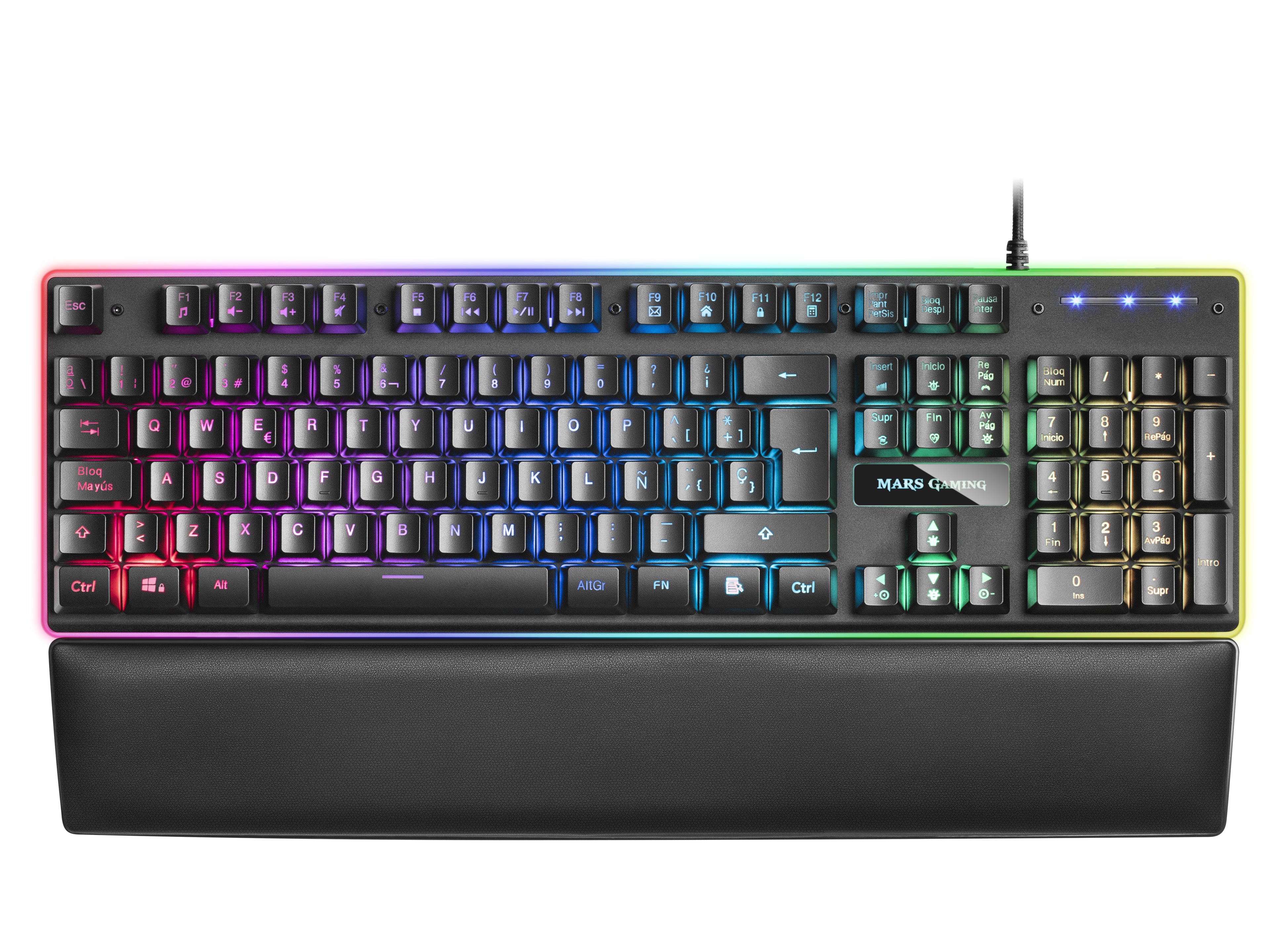 Clavier pour jeu Mars Gaming MK320ES RGB USB