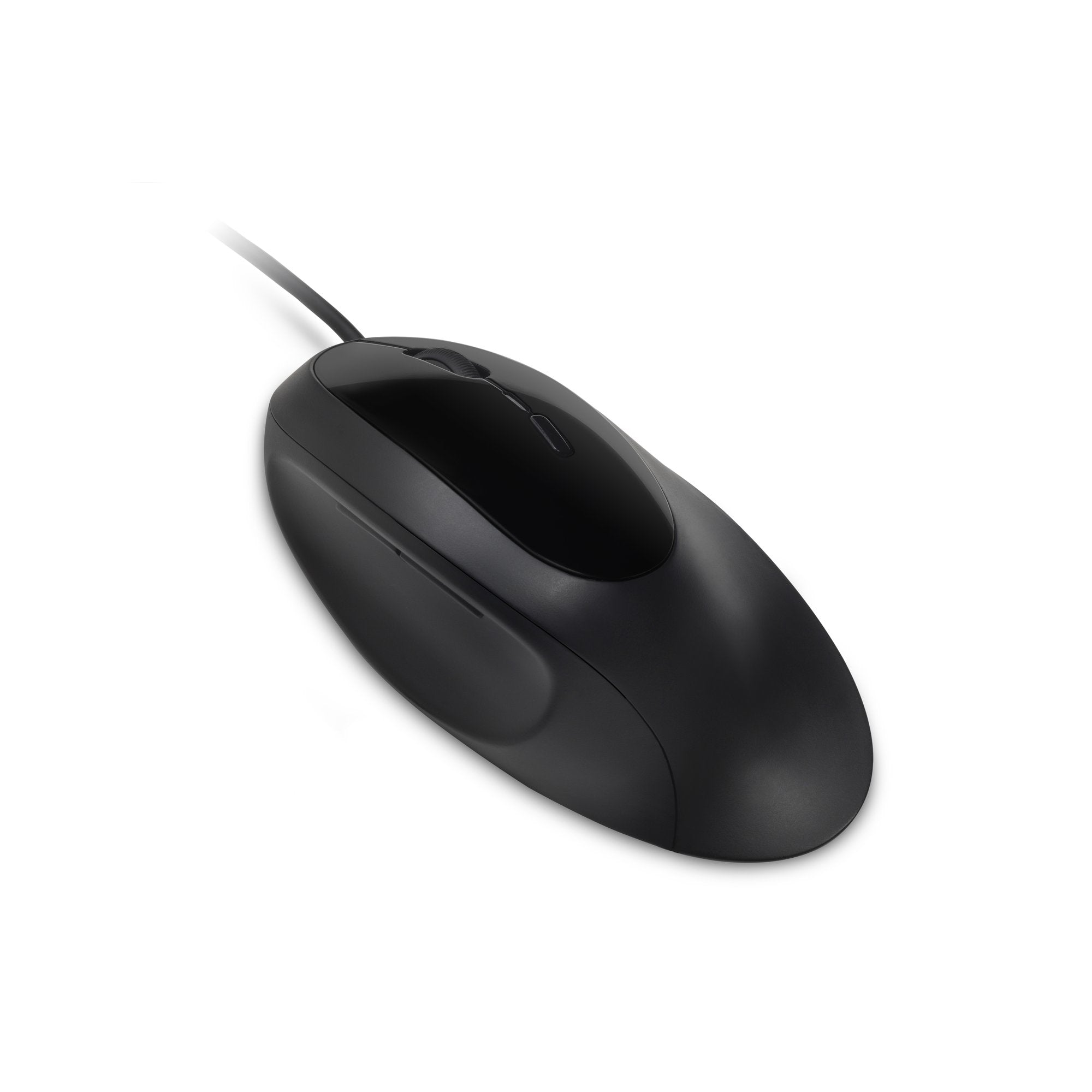 Kensington Pro Fit Ergo - Souris - ergonomique - 5 boutons - filaire - USB - noir - Pour la vente au détail