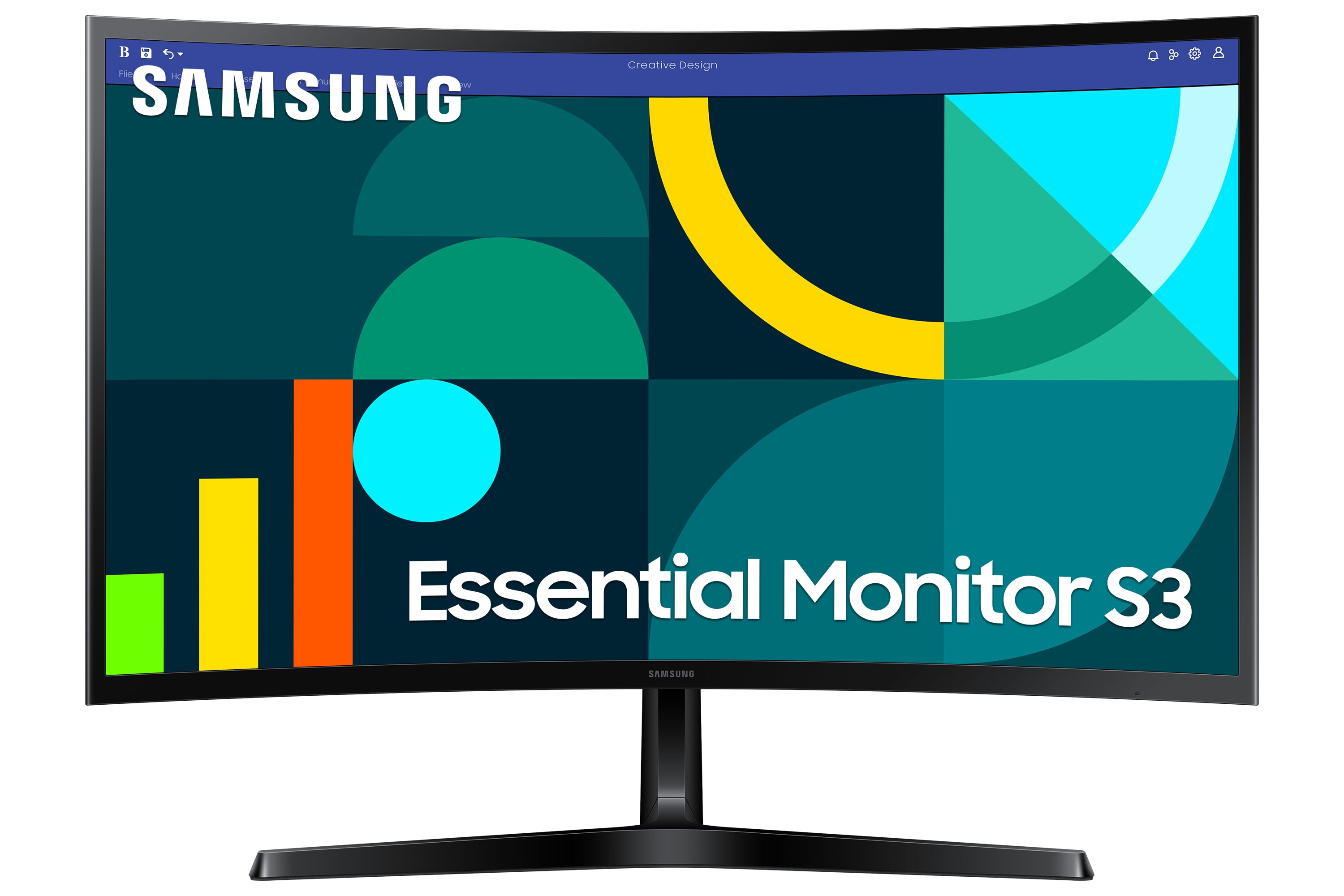 Ecran incurvé 27" Samsung Essential S36C Full HD 100Hz (Noir)