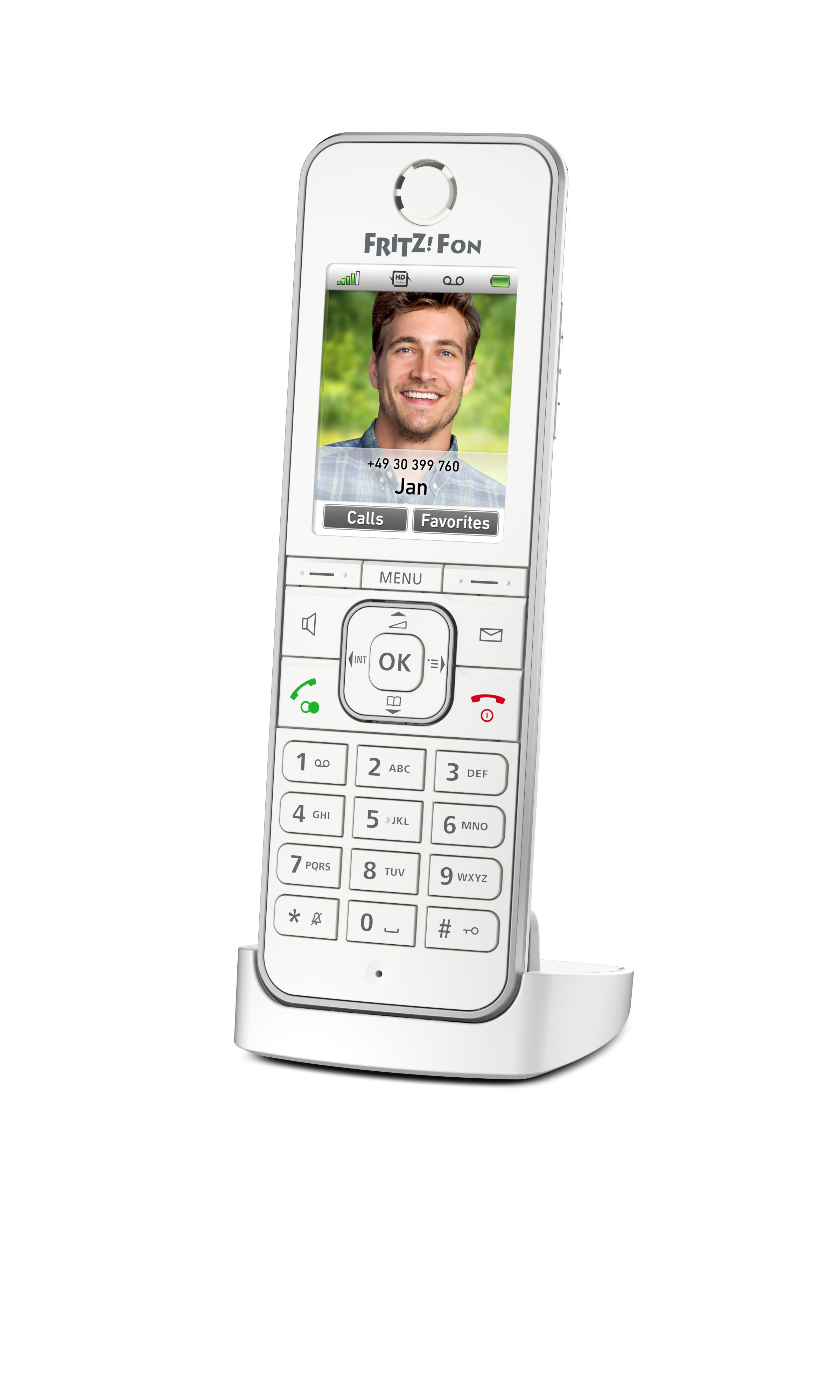 Téléphone Sans Fil Fritz! 20002875 Blanc
