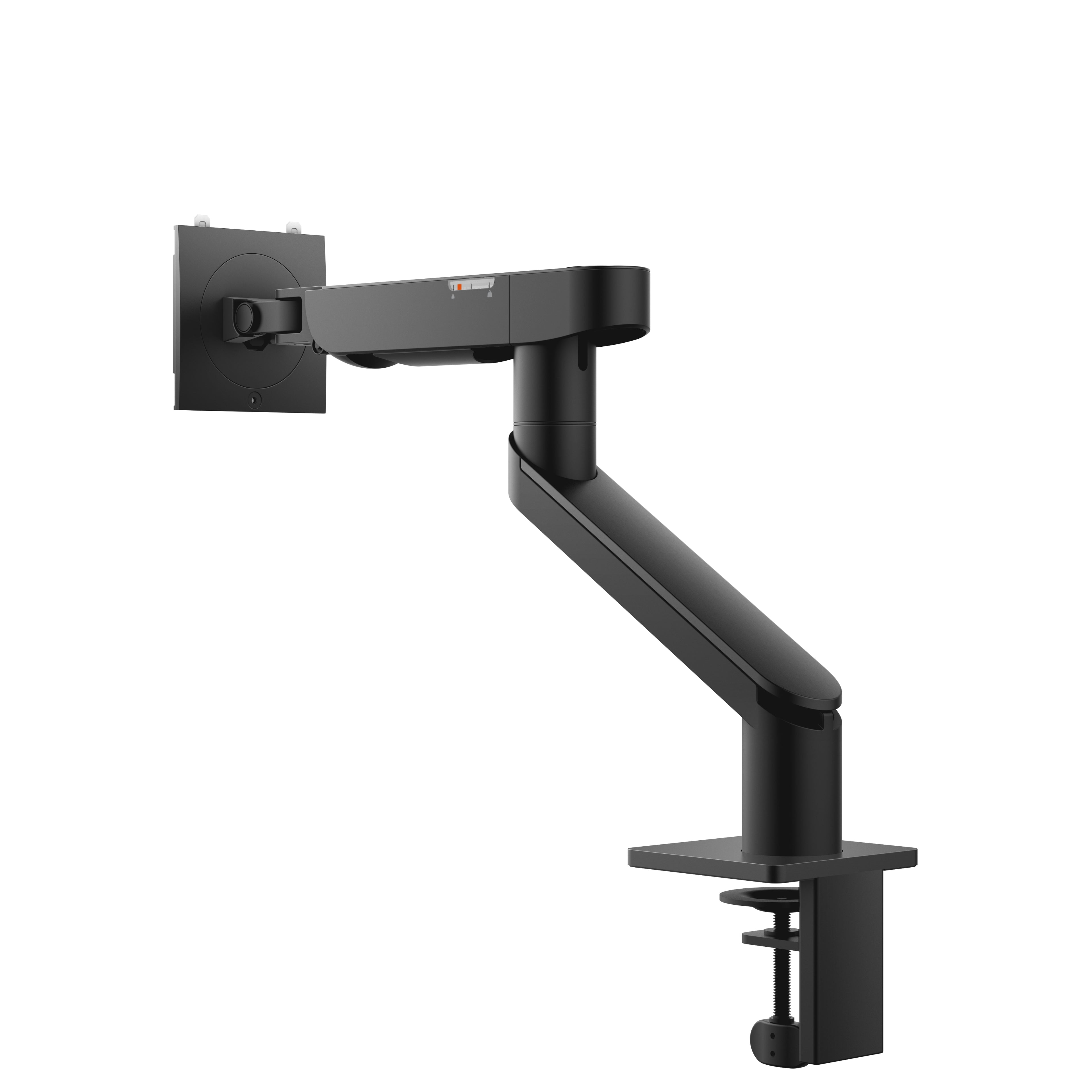 Dell Single Monitor Arm - MSA20 - Kit de montage - bras réglable - pour Écran LCD - métal - noir - Taille d'écran : 19"-40" - Interface de montage : 100 x 100 mm - montrable sur bureau