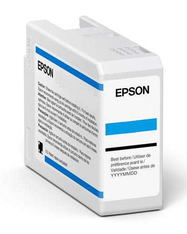 Epson T47A5 - 50 ml - cyan clair - original - cartouche d'encre - pour SureColor SC-P900, SC-P900 Mirage Bundling