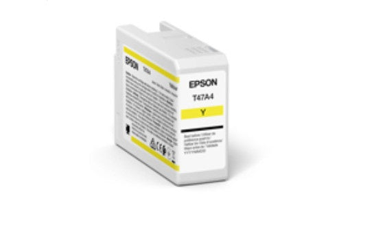 Epson T47A4 - 50 ml - jaune - original - cartouche d'encre - pour SureColor SC-P900, SC-P900 Mirage Bundling