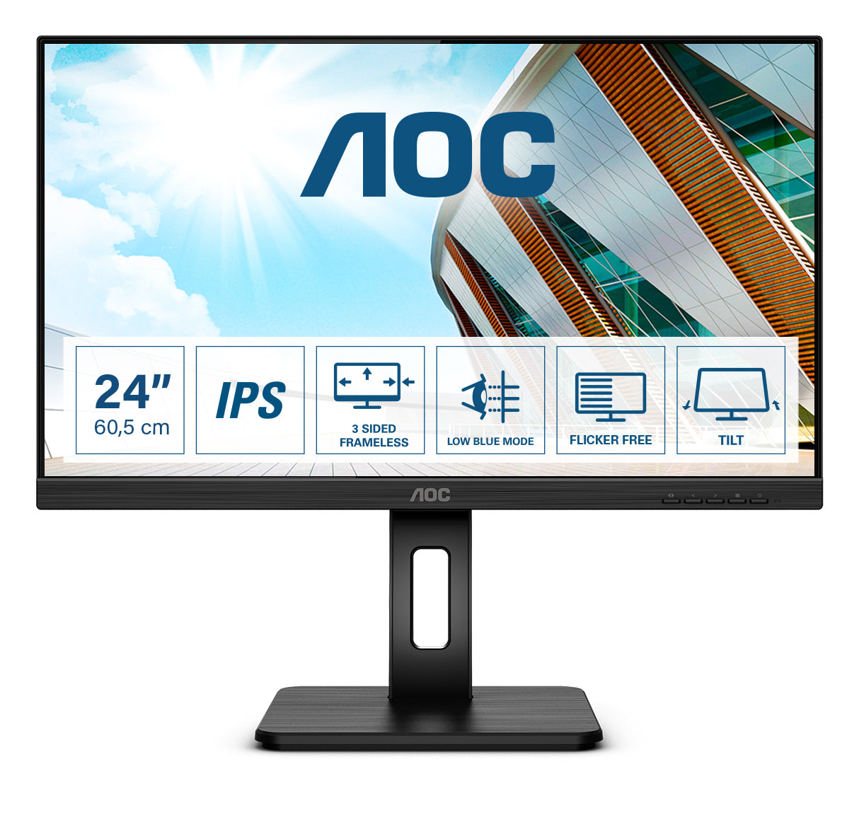 Écran AOC 24P2Q Full HD 24" 23,8"
