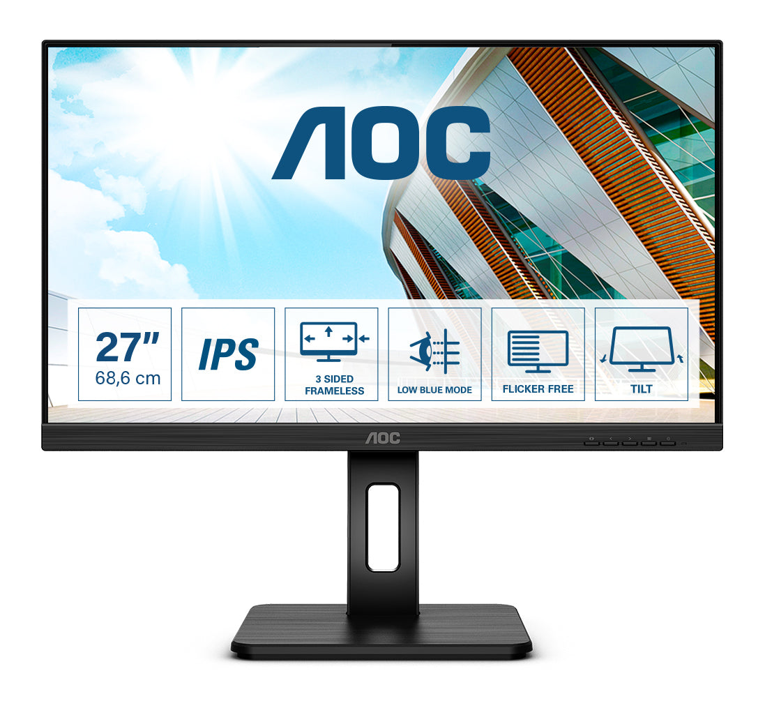 Écran AOC 27P2Q 27" Full HD 75 Hz IPS WLED