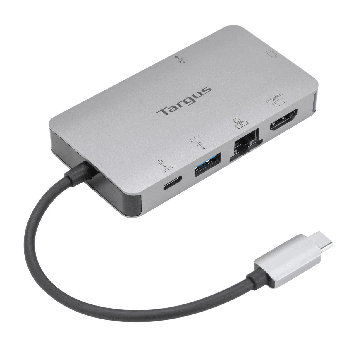 Targus® Universal USB-C® Single Video 4K HDMI/VGA Travel Docking Station with 100W Power Delivery Pass-Thru