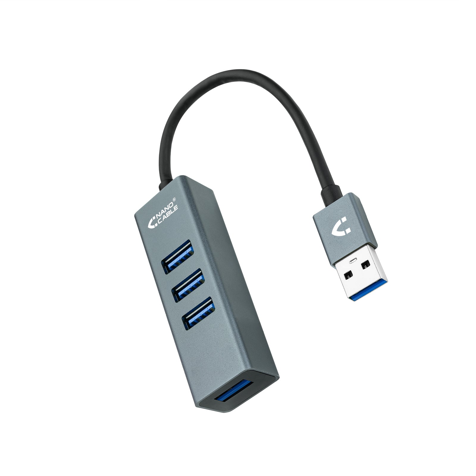 Hub USB 4 Ports NANOCABLE 10.16.4402 USB 3.0