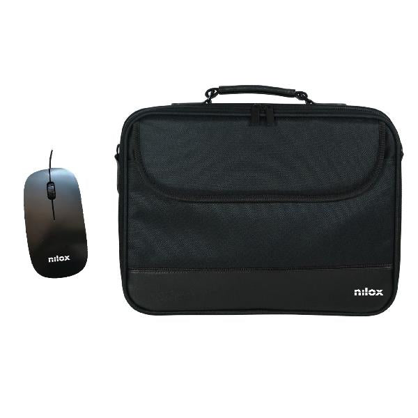 Housse pour ordinateur portable Nilox NXMOS5156BK 15"