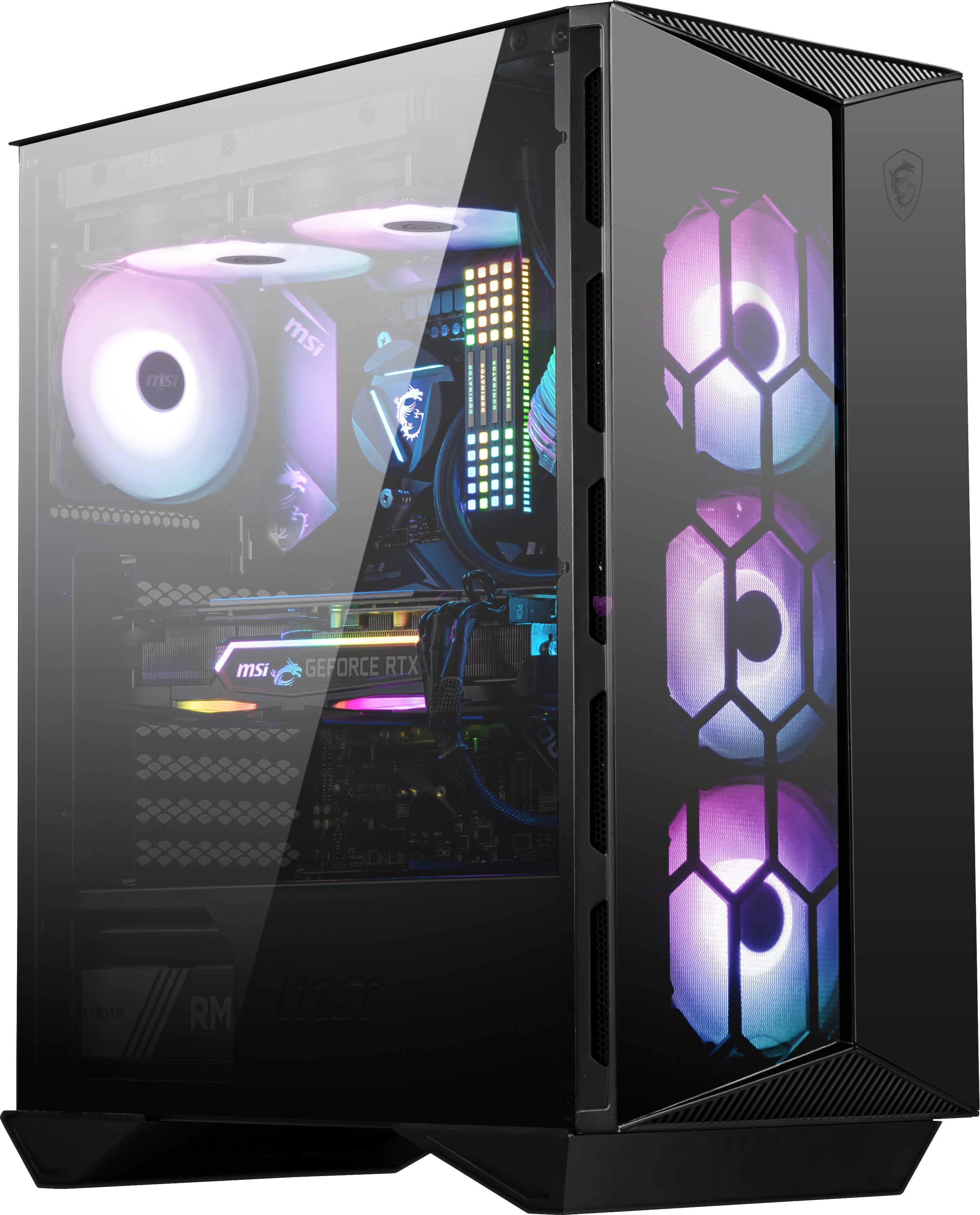 Boîtier ATX semi-tour MSI MPG GUNGNIR 110R ARGB Noir