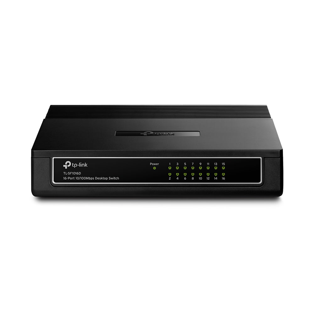 Commutateur Réseau de Bureau TP-Link TL-SF1016D 16P 100/100M Noir