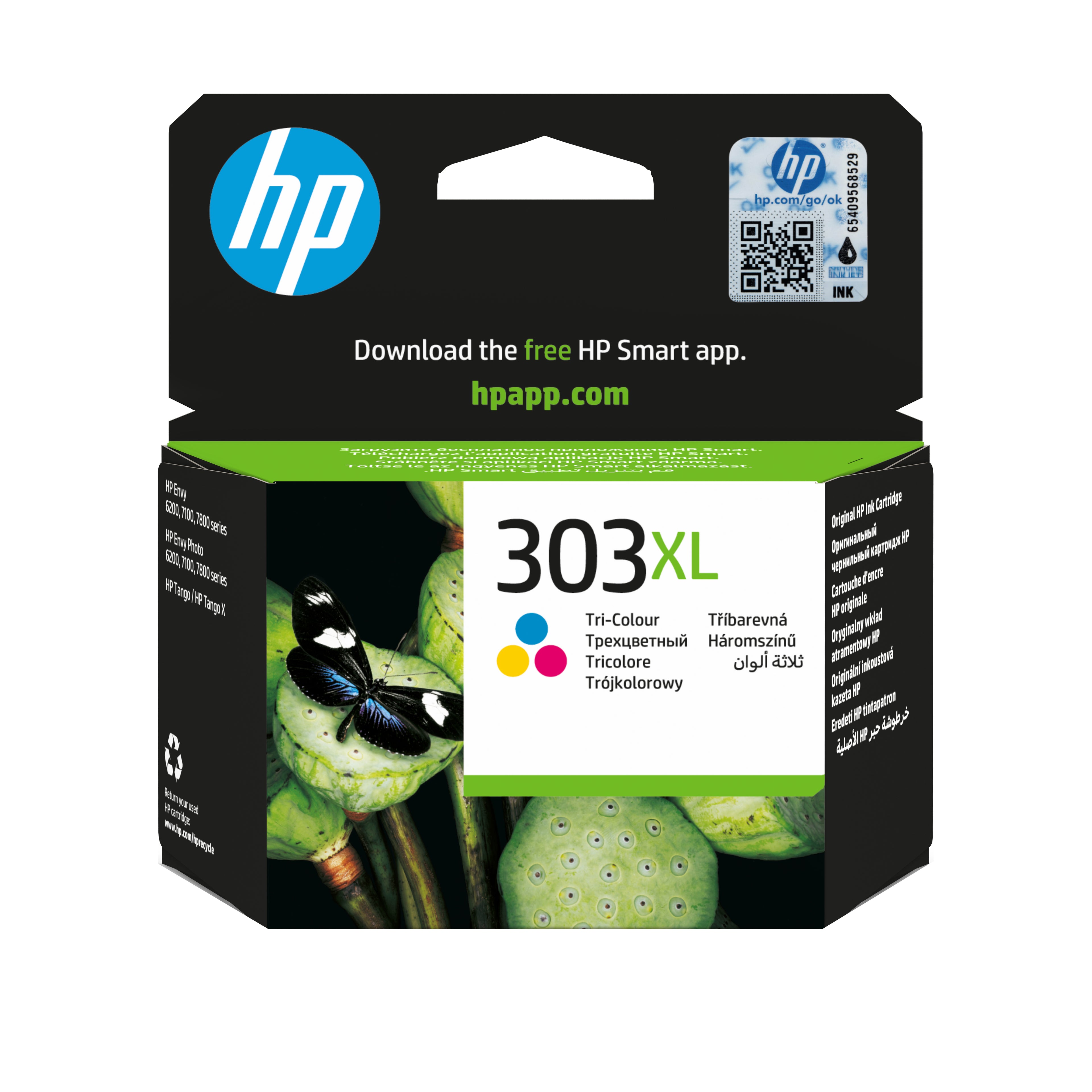 Cartouche d'encre Tricolore 303 XL - T6N03AE