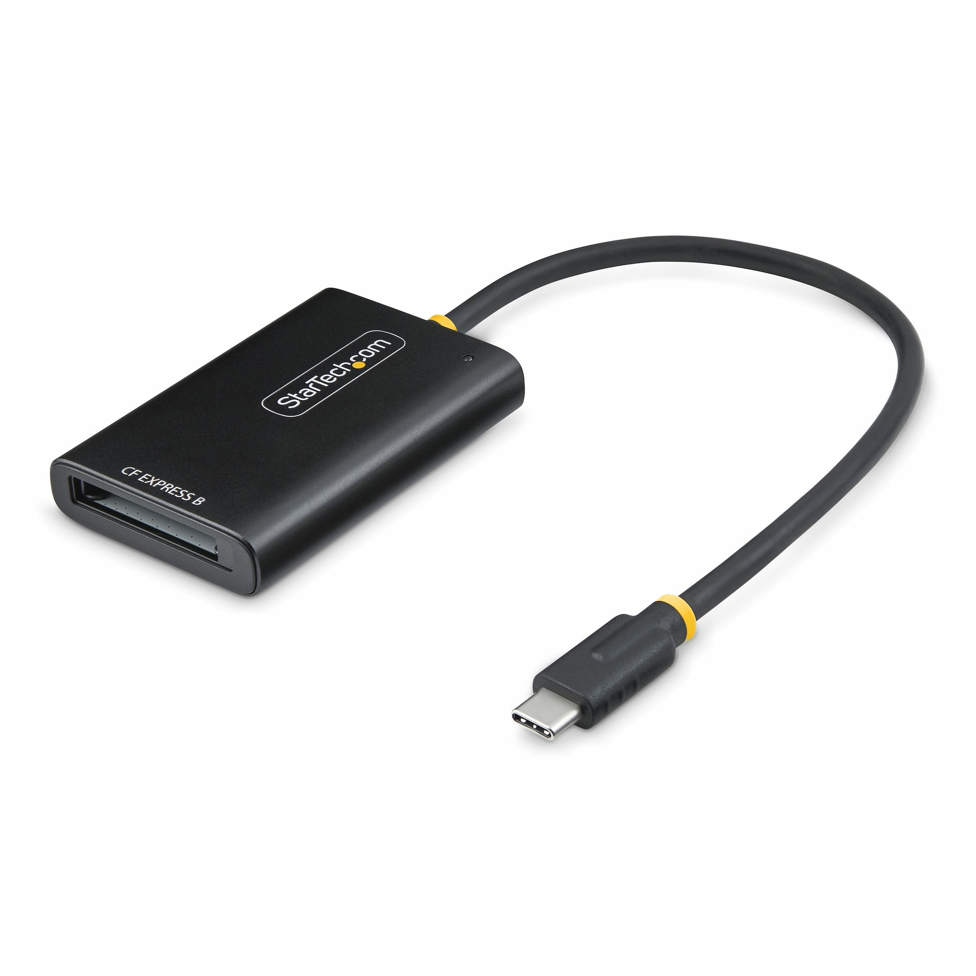 Lecteur de Cartes Externe Startech 1B-USB-C-CFE-ADAPTER Noir