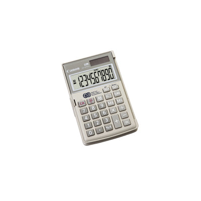 Canon LS-10TEG - Calculatrice de poche - 10 chiffres - panneau solaire, pile - gris artistique