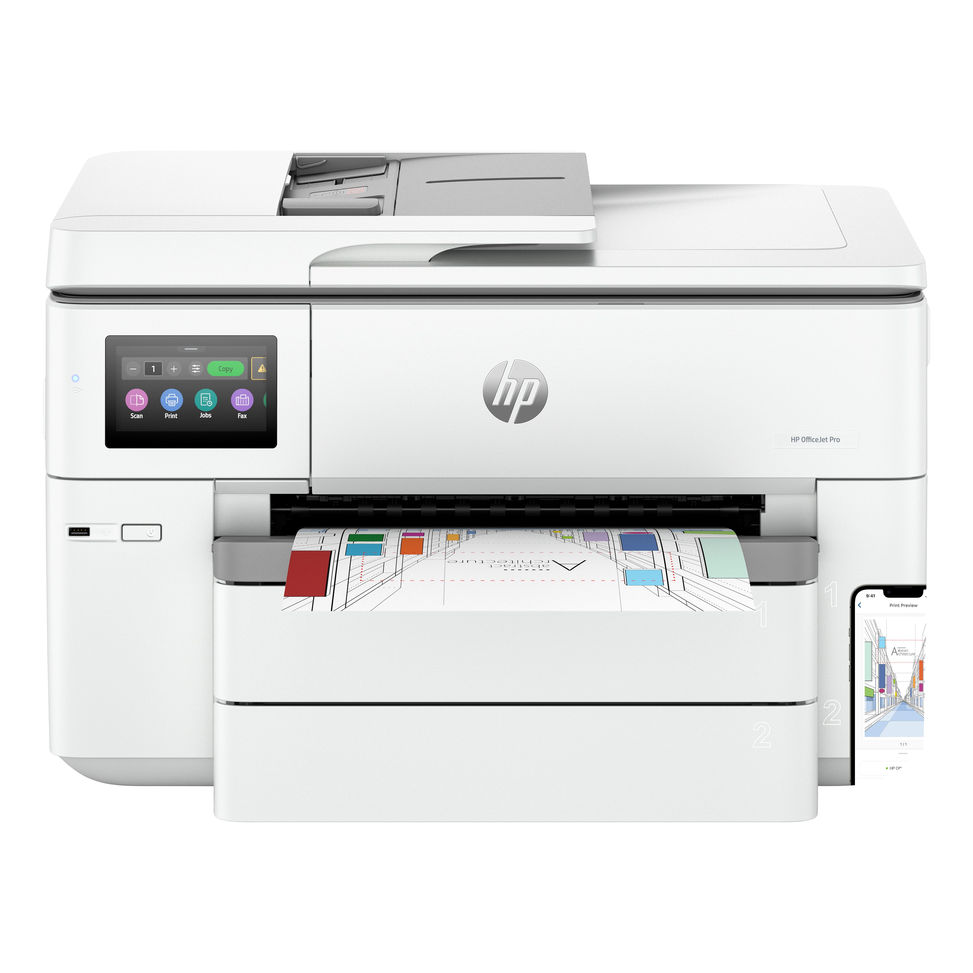 Imprimante Multifonction HP PRO 9730E AIO