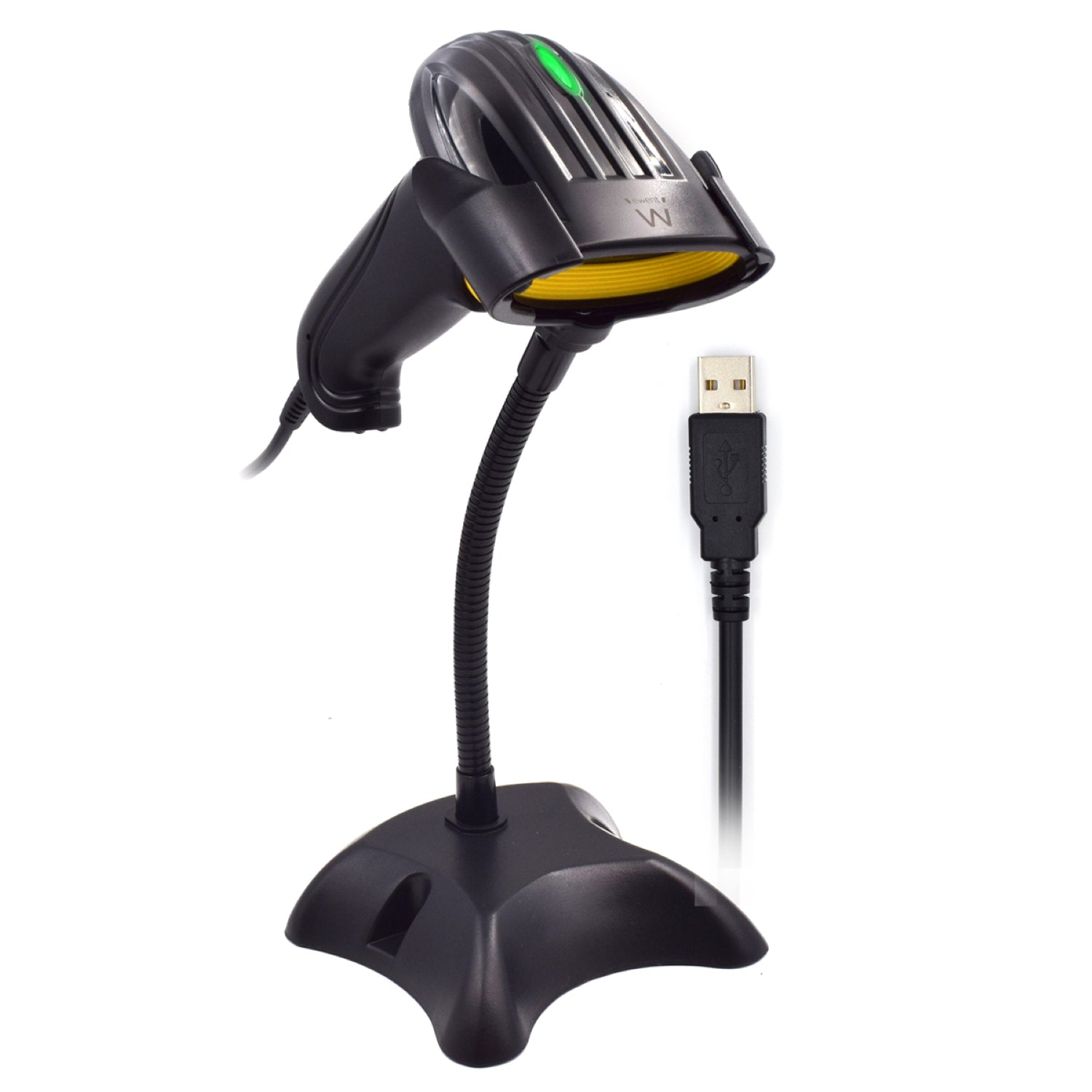 Lecteur de code barres avec support Ewent EW3400 LED USB