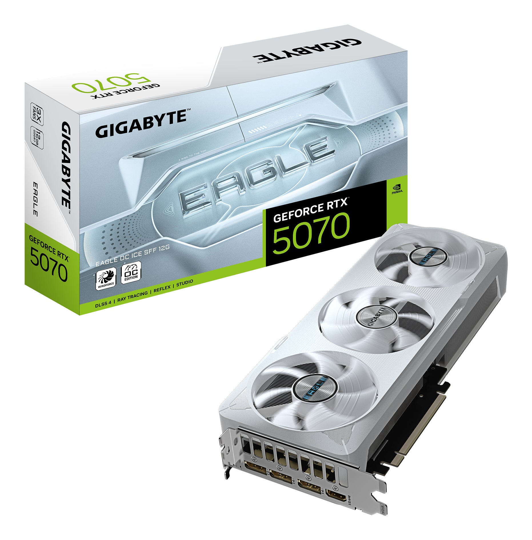 Carte Graphique Gigabyte 9VN5070EOI-00-G10 nvidia geforce rtx 5070 12 GB GDDR6 GDDR7