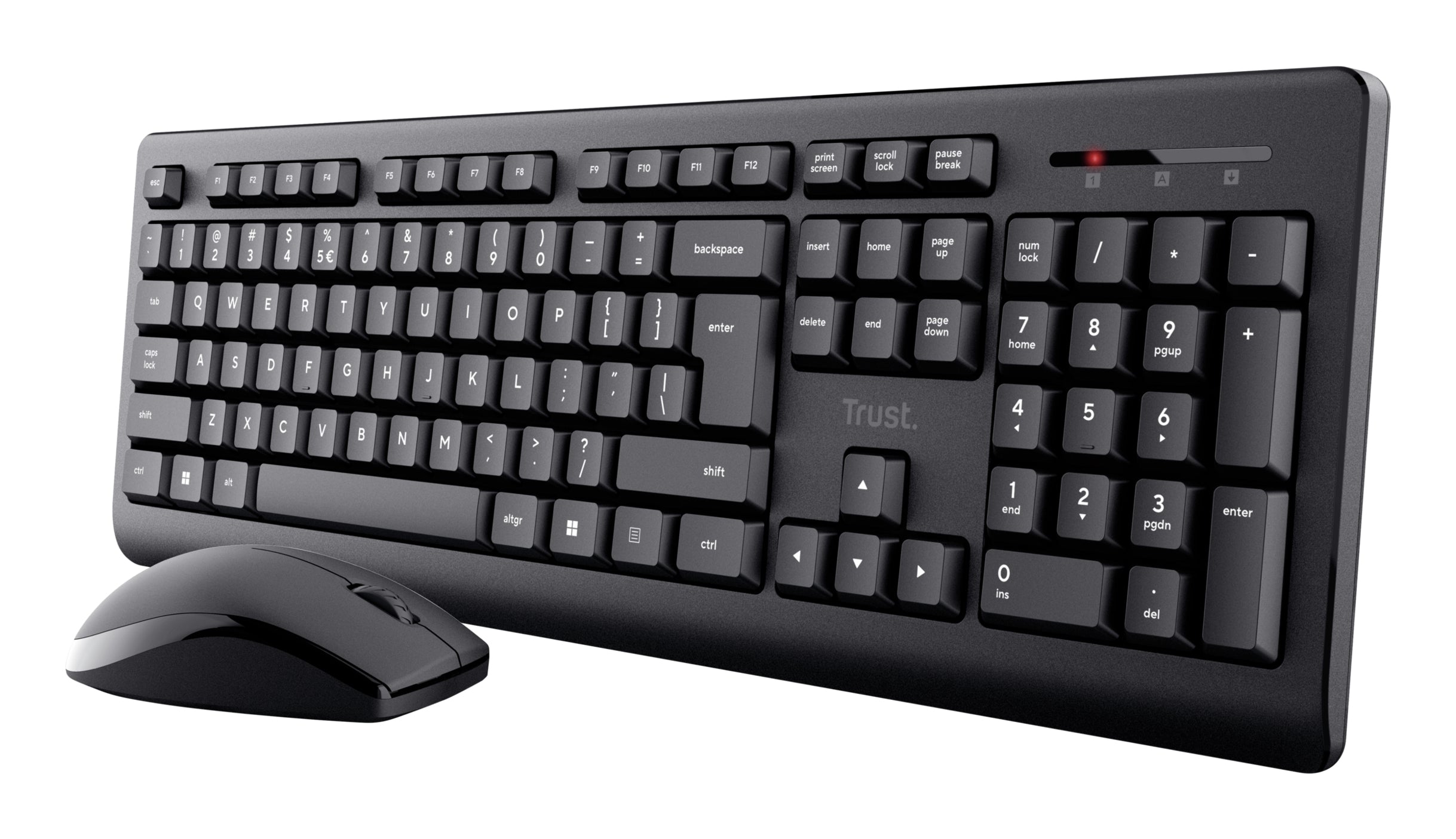 Clavier et souris sans fil Trust 25433 Noir