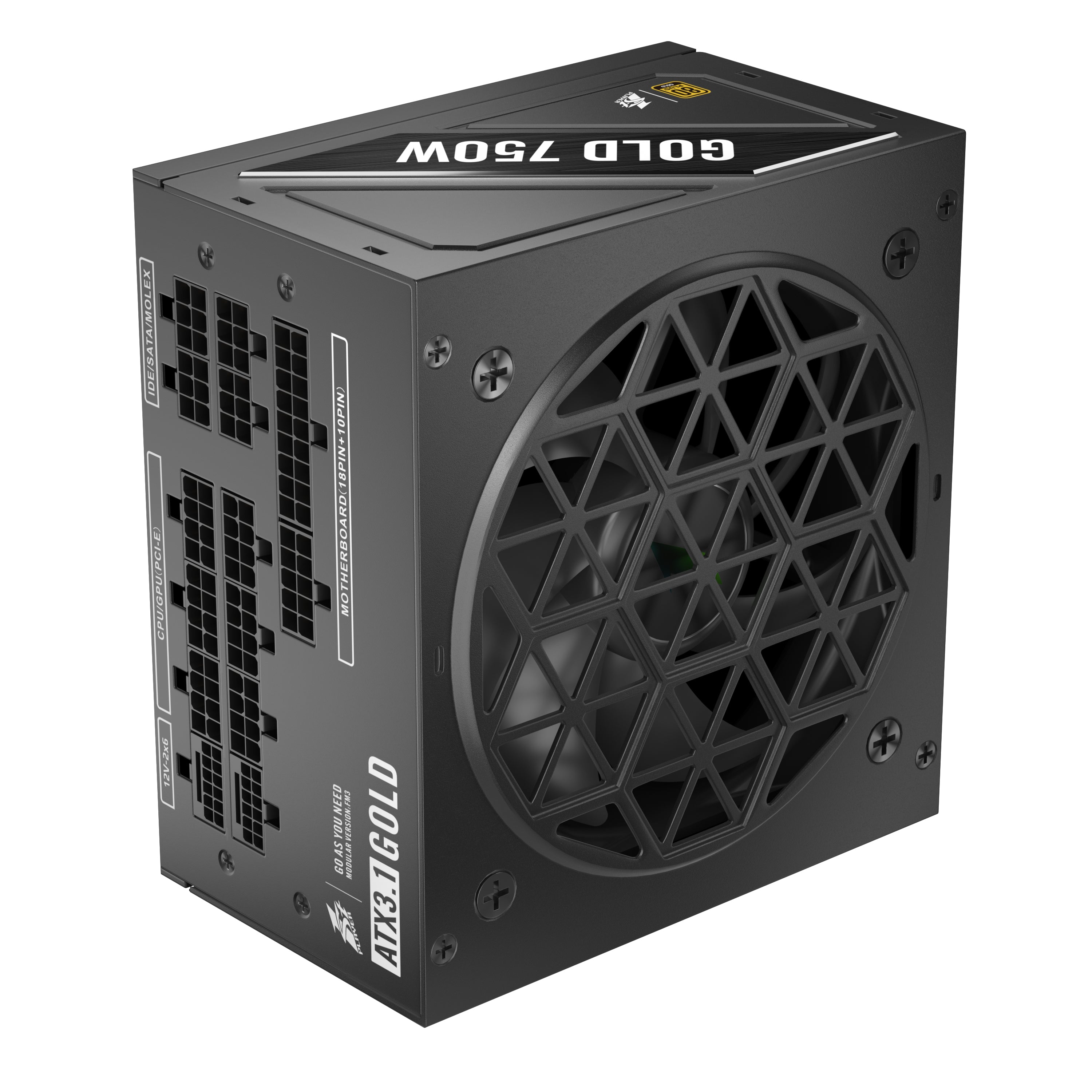 Alimentation ATX 1stPlayer NGDP Gold - 750W (Noir)