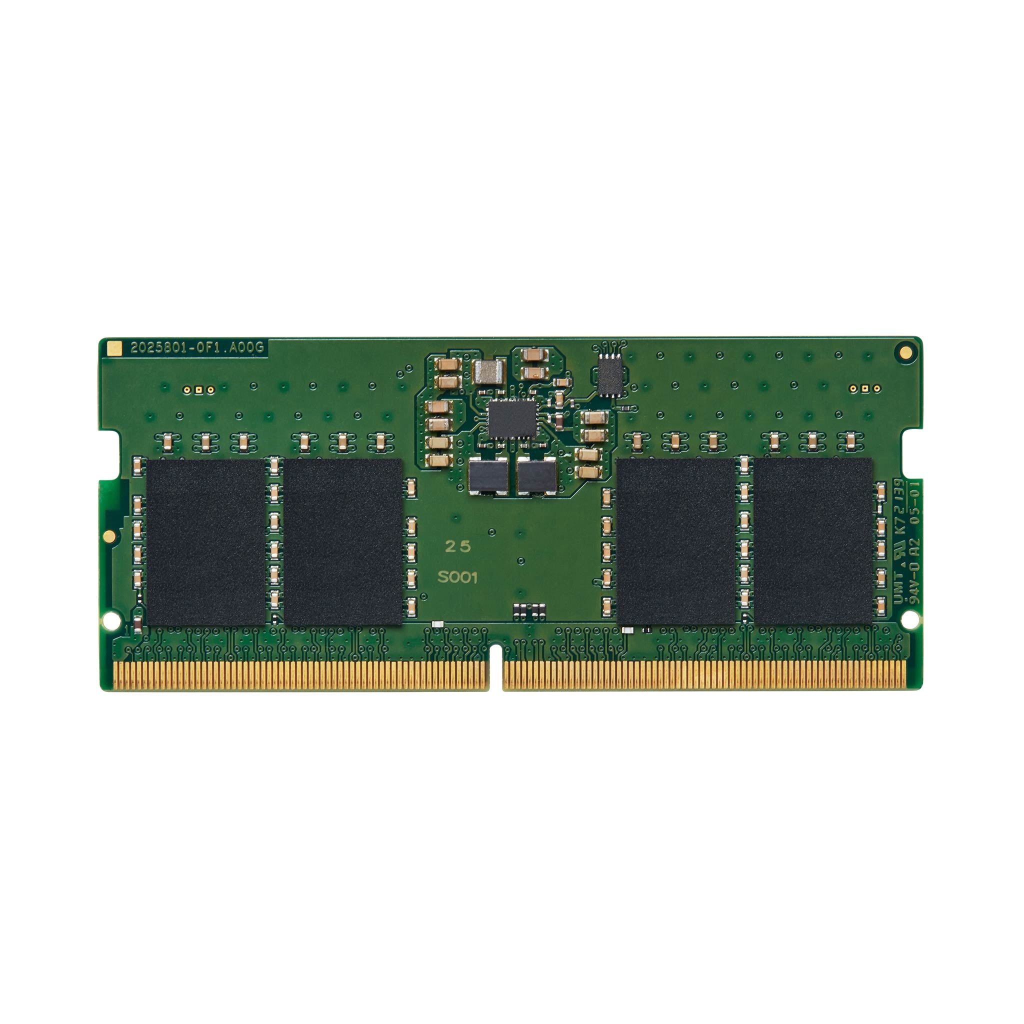Barrette mémoire SODIMM DDR5 8Go Kingston ValueRam 5600Mhz (Vert)